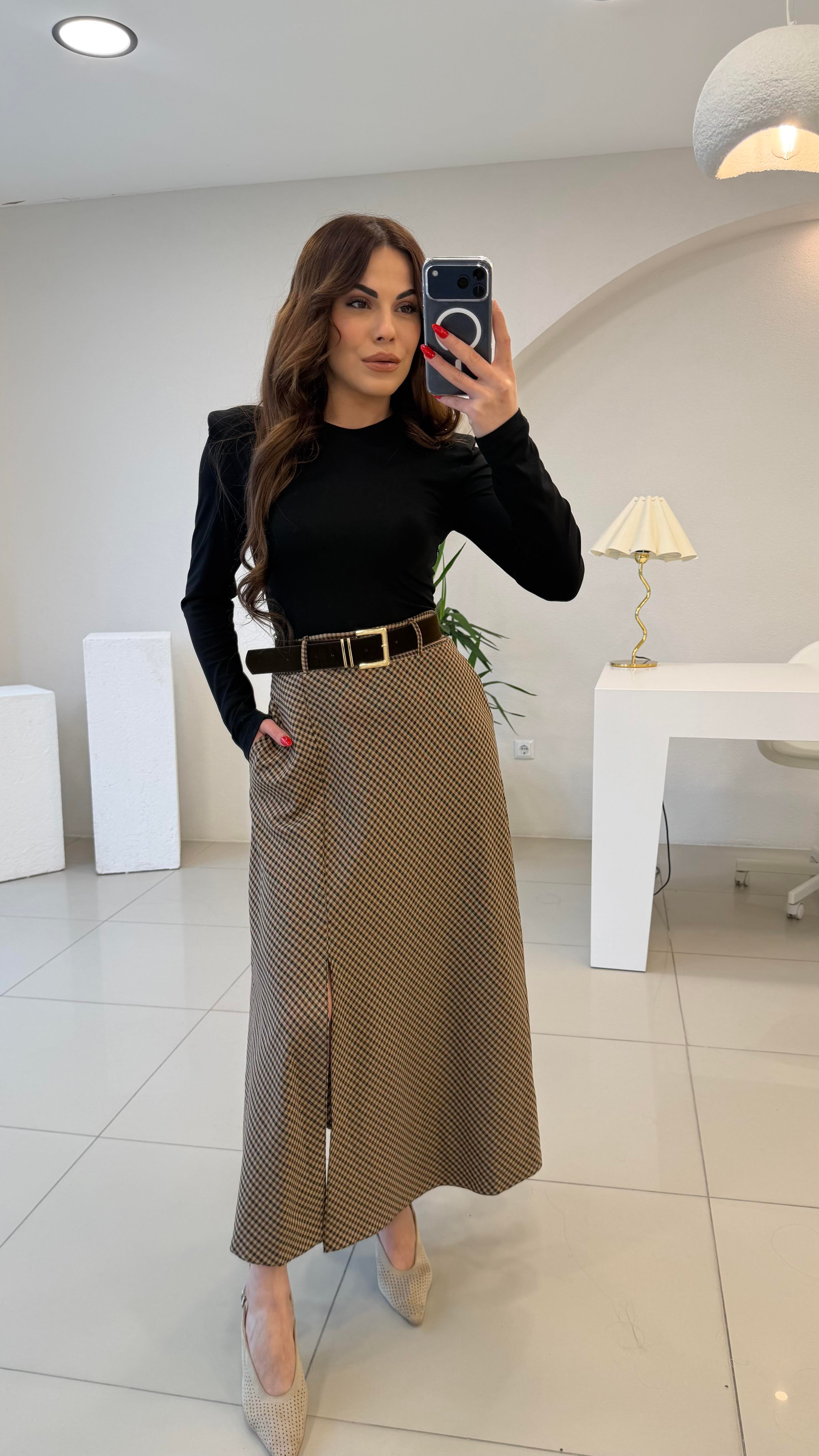 KAZAYAĞI DESENLİ ÖRME ELBİSE