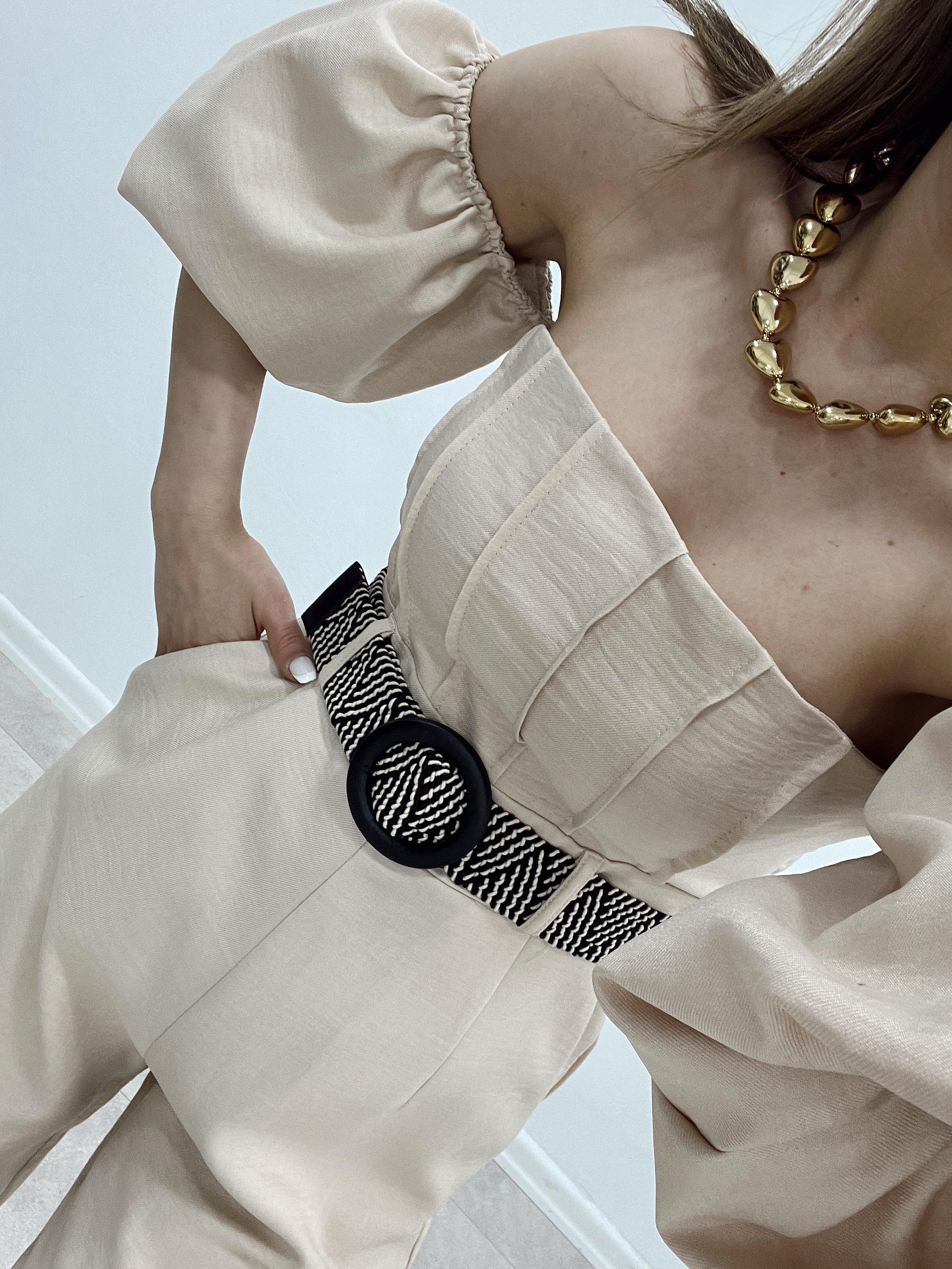 KEMERLİ BALON KOL TULUM