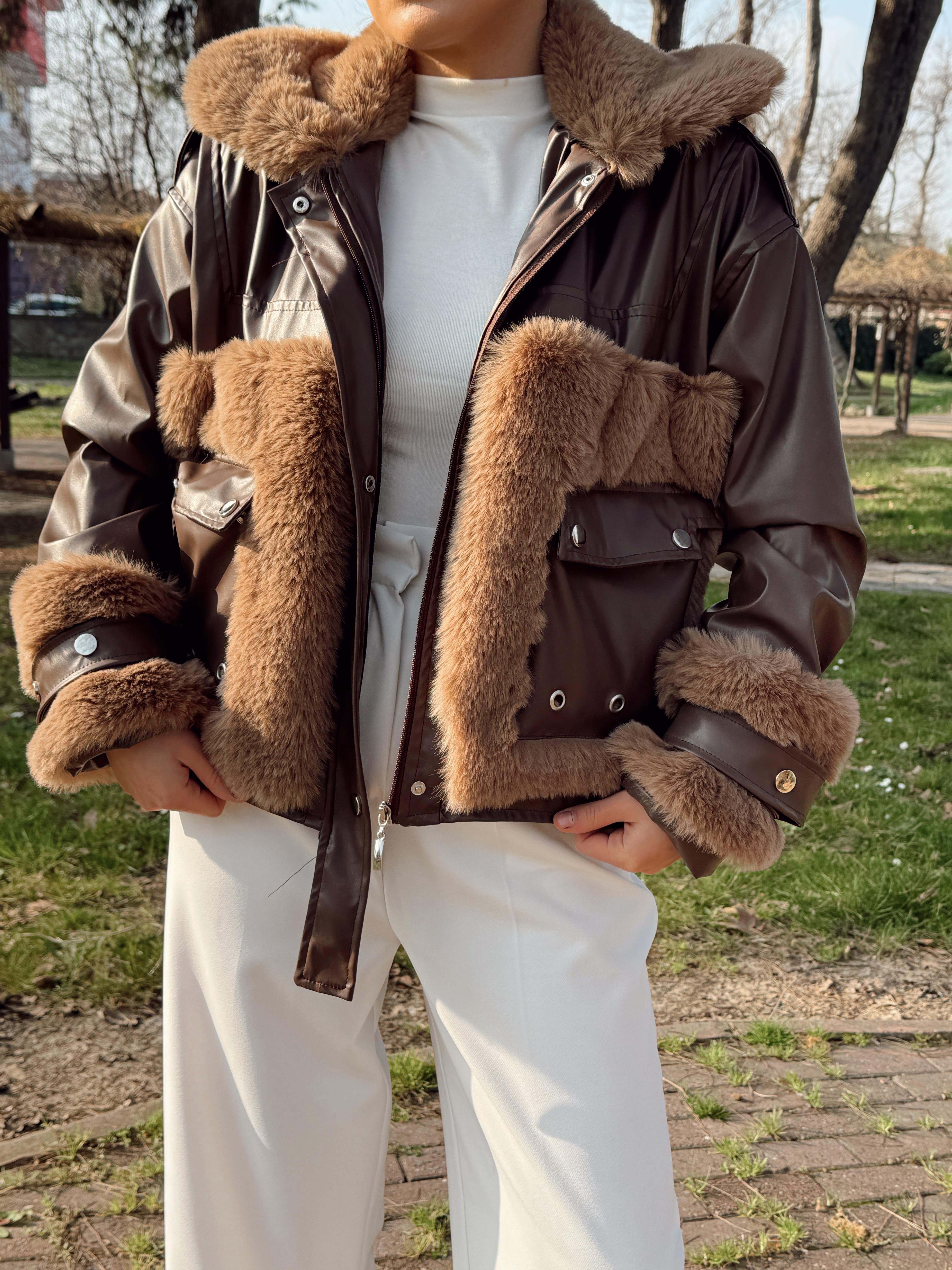 KÜRKLÜ MEVSİMLİK MONT