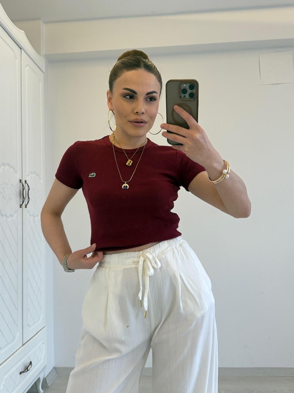 LCS BASİC THİŞÖRT BORDO