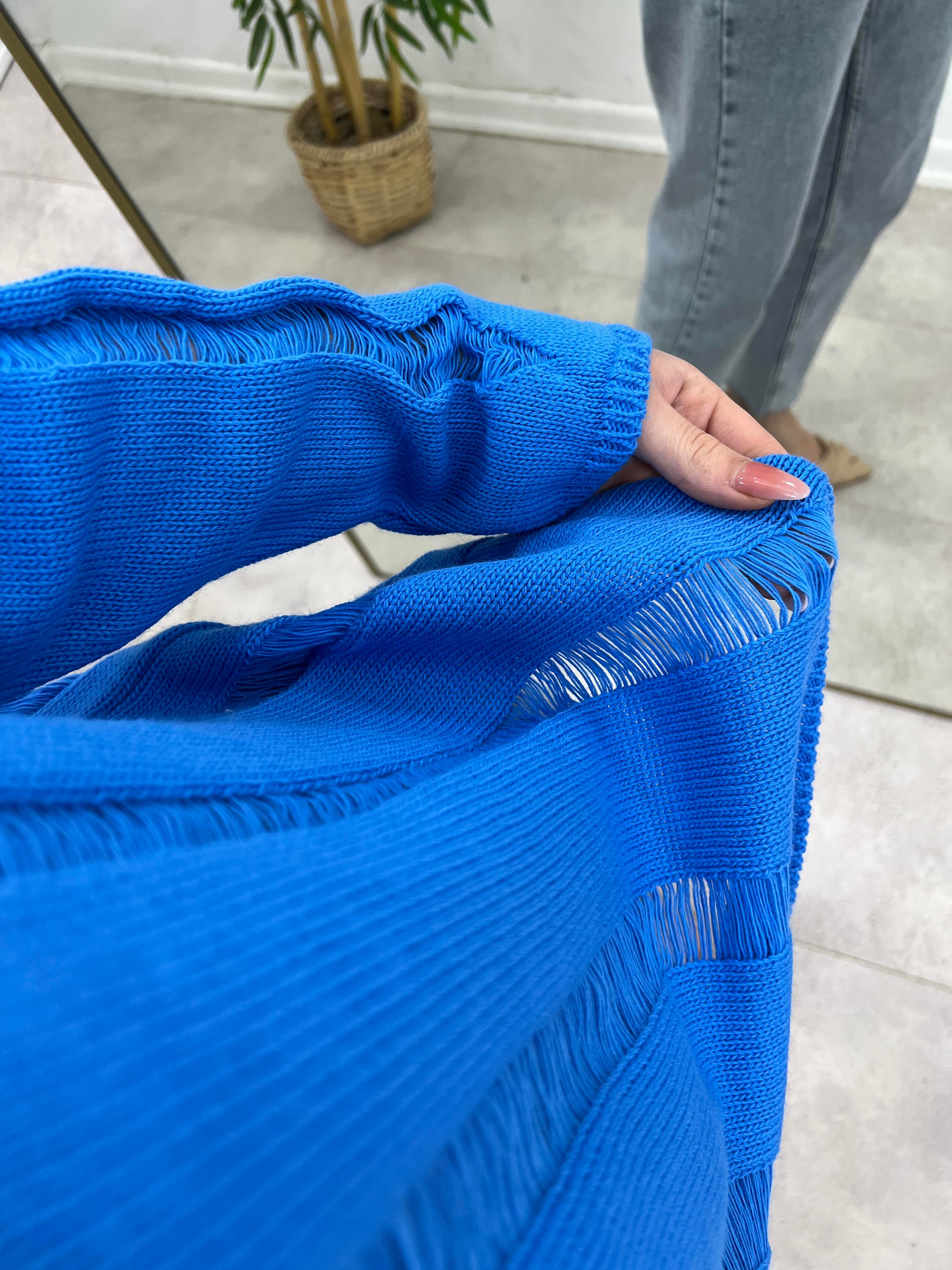 MERSERİZE TRİKO MAVİ