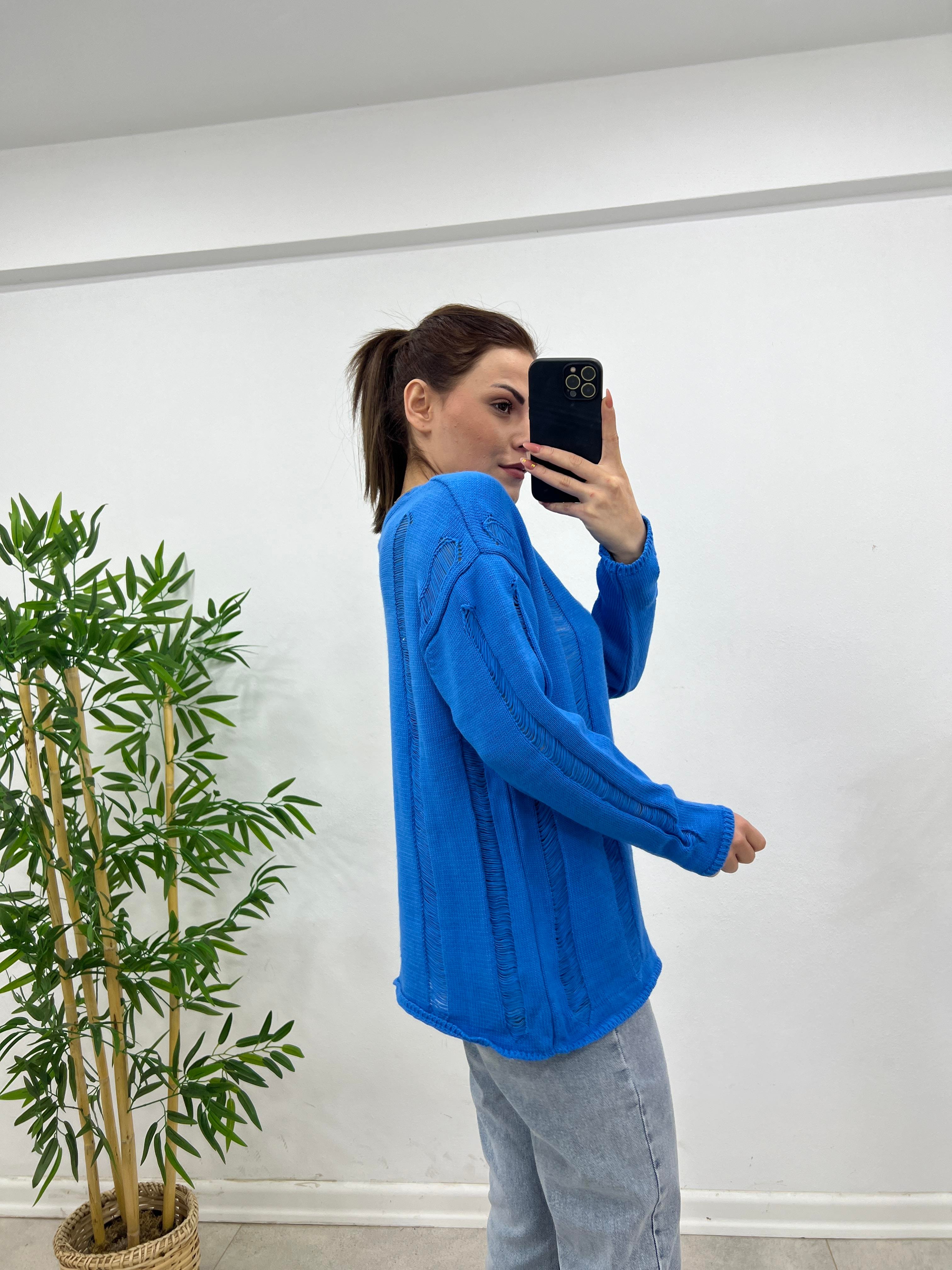 MERSERİZE TRİKO MAVİ