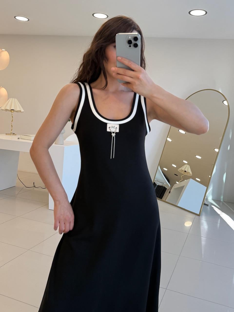 MODAL KUMAŞ BİYELİ ELBİSE