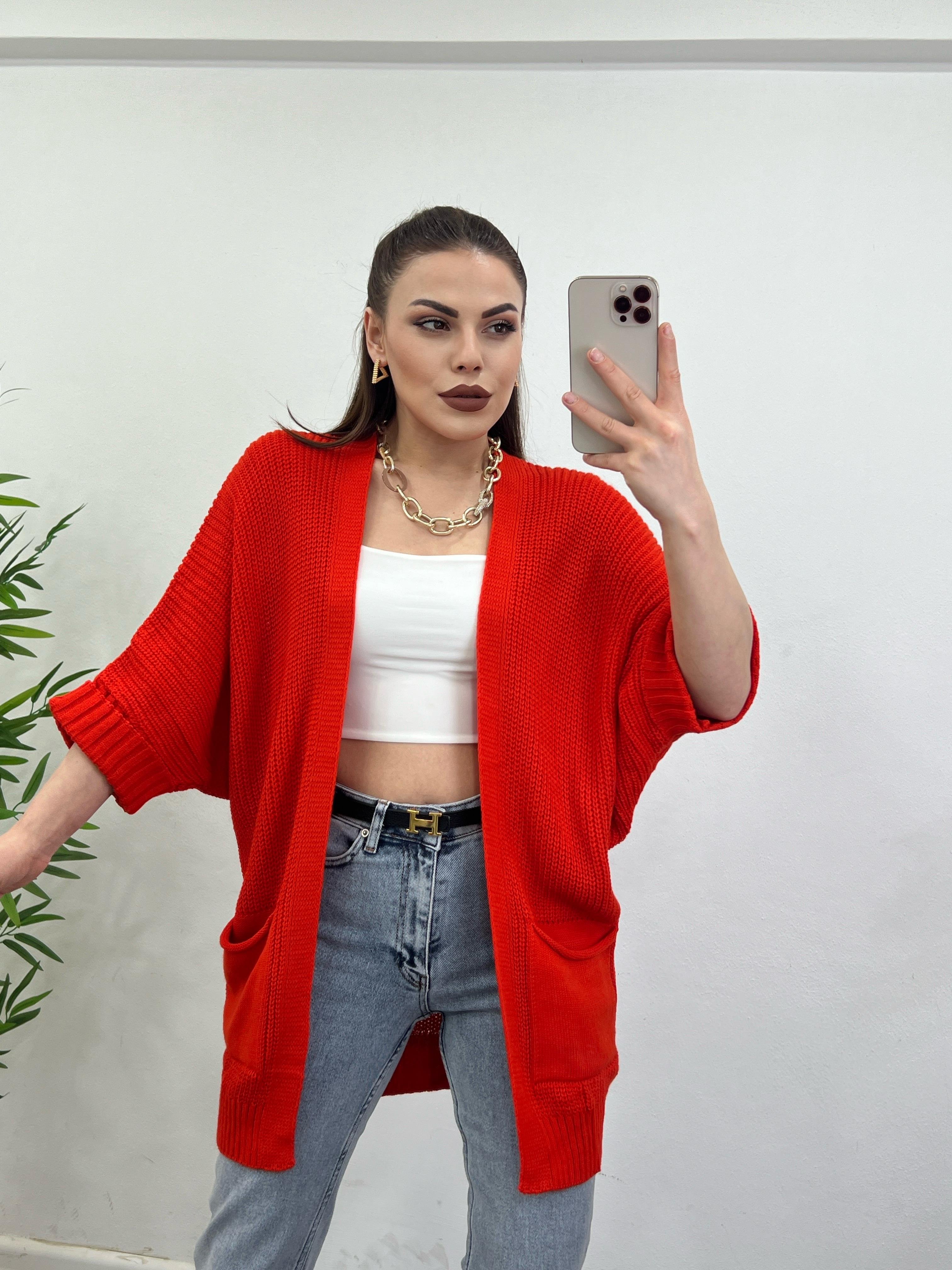 NARÇİÇEĞİ DOUBLE KOLLU HIRKA