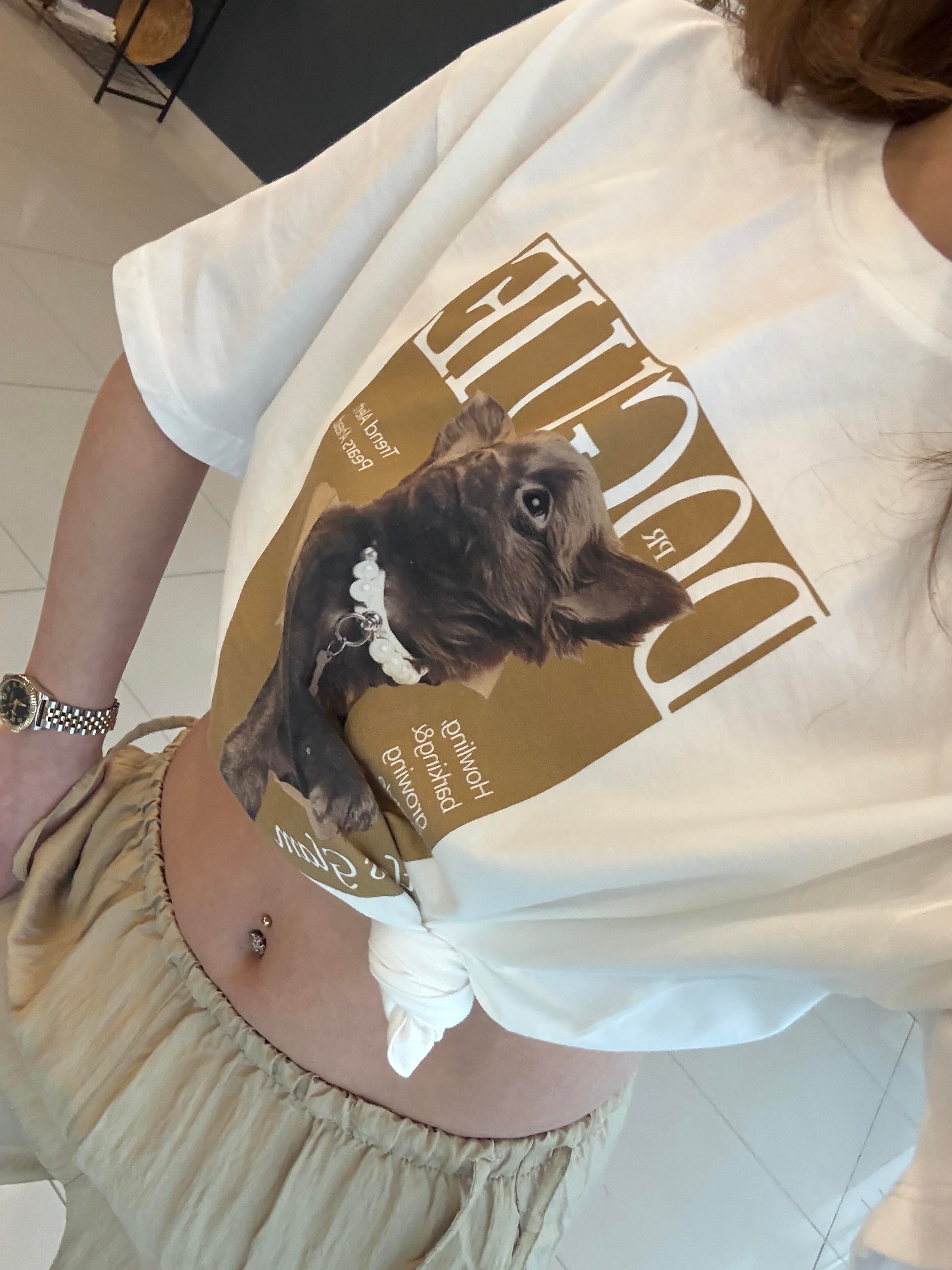 ÖNÜ BASKILI BEYAZ THİŞÖRT