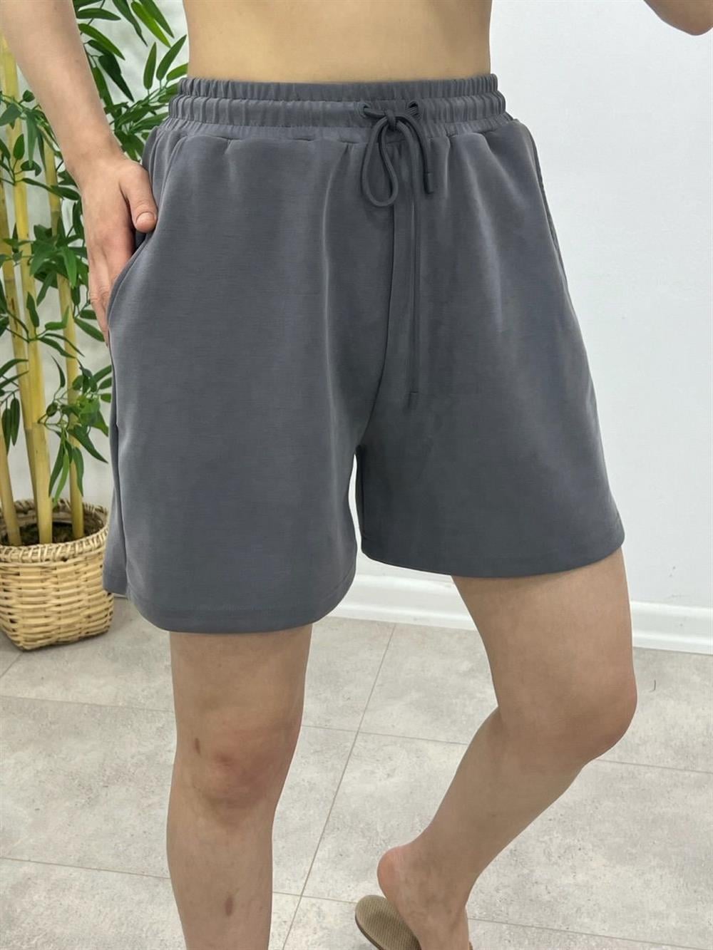 ORGİNAL MARKA GRİ ŞORT