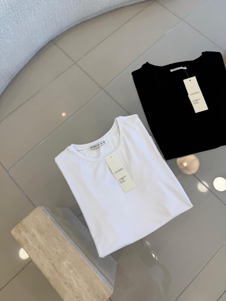 ORJINAL MARKA BİSİKLET YAKA TSHIRT BEYAZ