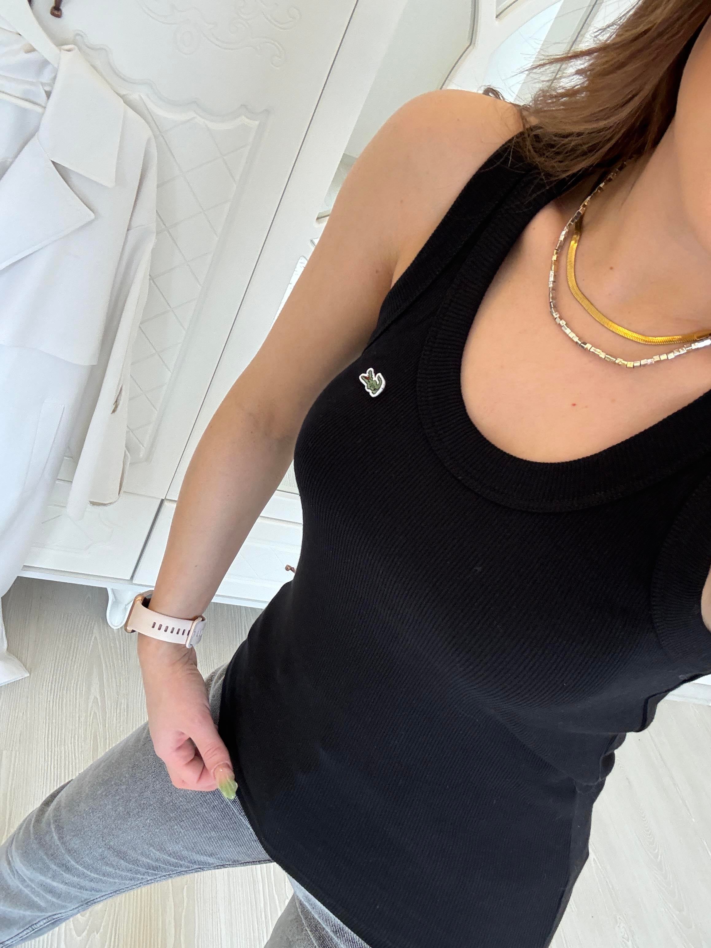 ORJİNAL MARKA FİTİLLİ ATLET SİYAH