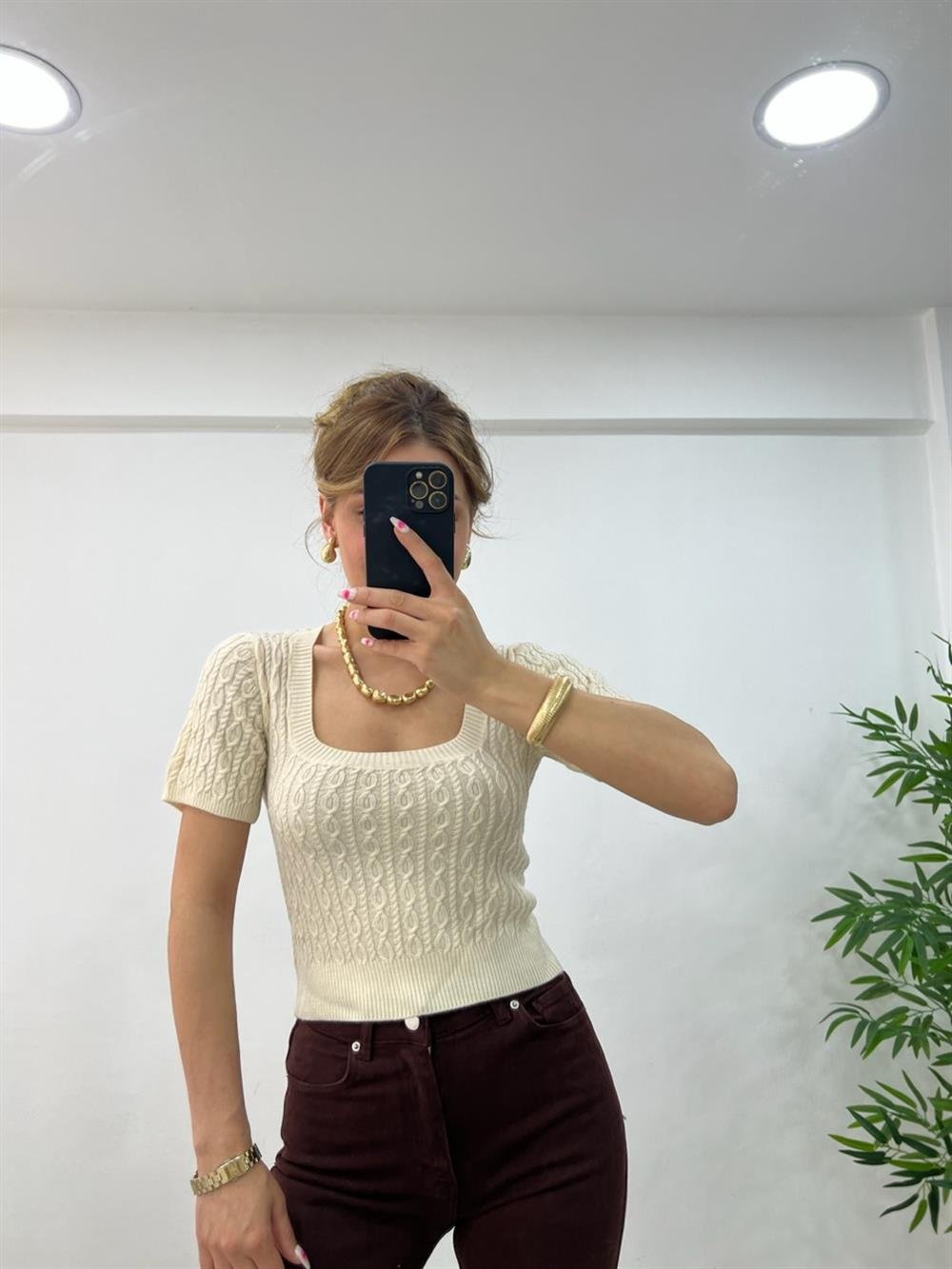 ORJINAL MARKA KARE YAKA MERSERİZE