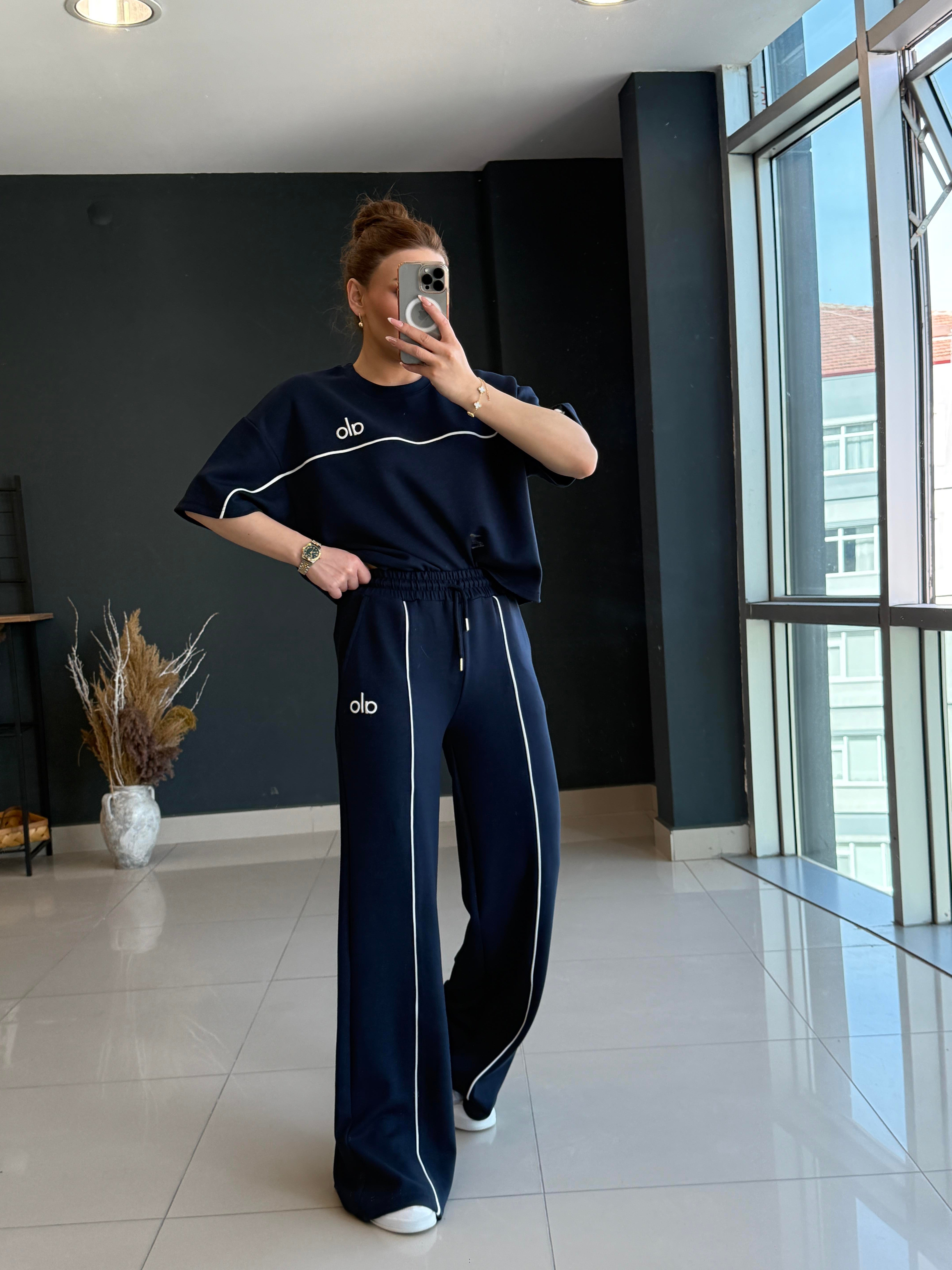 ORJİNAL MARKA MODAL KUMAŞ TAKIM LACİVERT