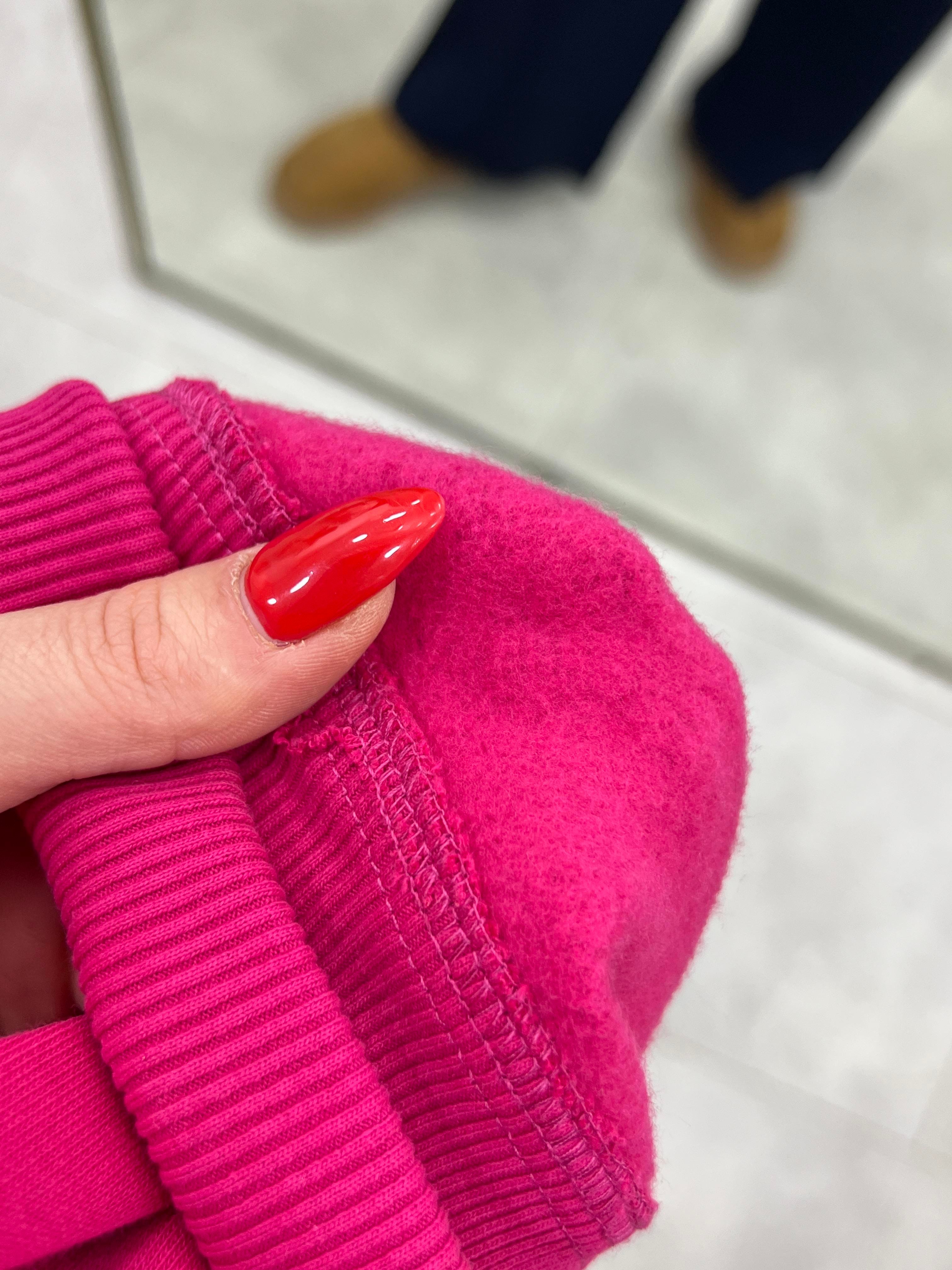 ORJİNAL MARKA SWEAT PEMBE