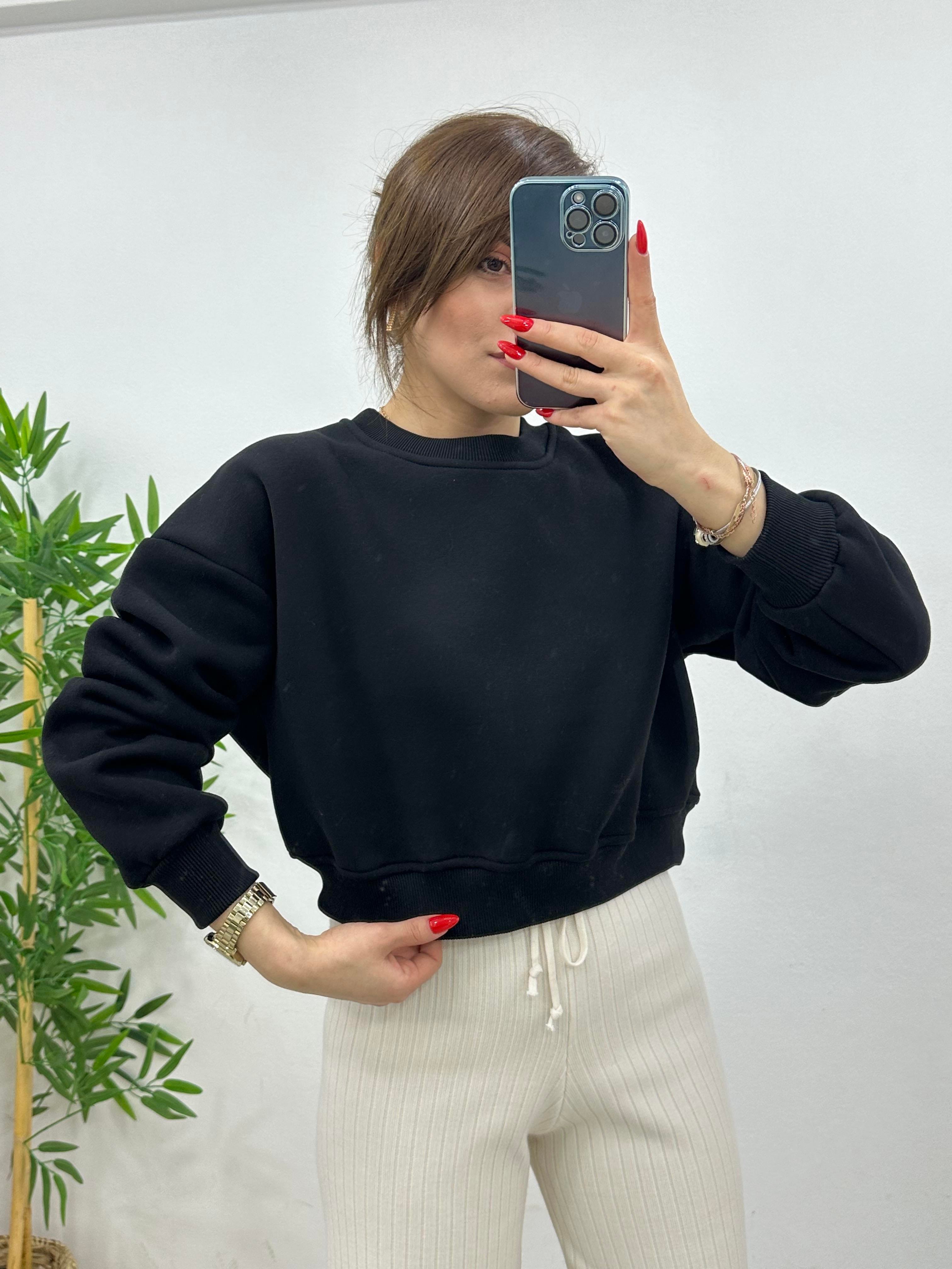 ORJİNAL MARKA SWEAT SİYAH