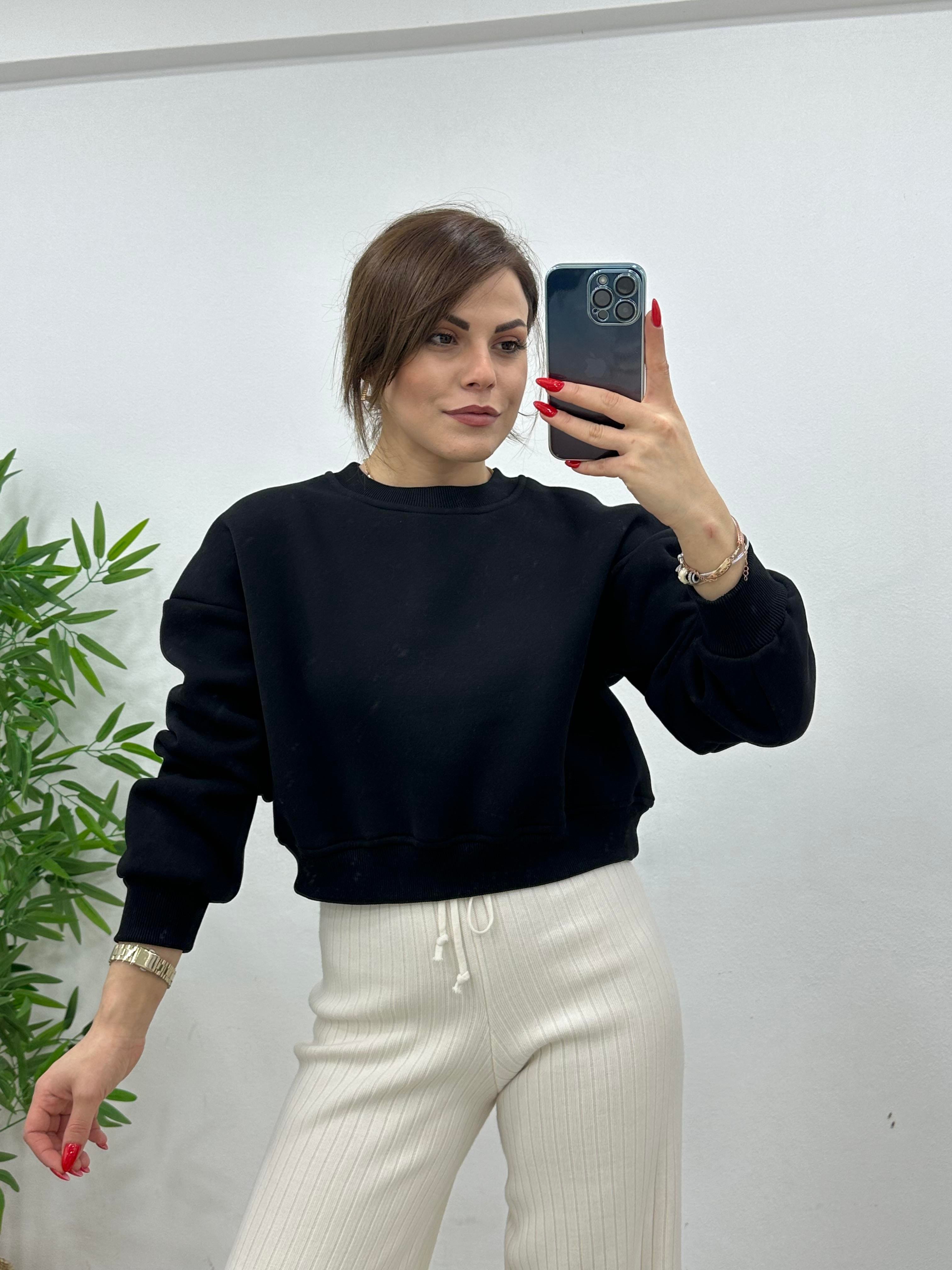 ORJİNAL MARKA SWEAT SİYAH