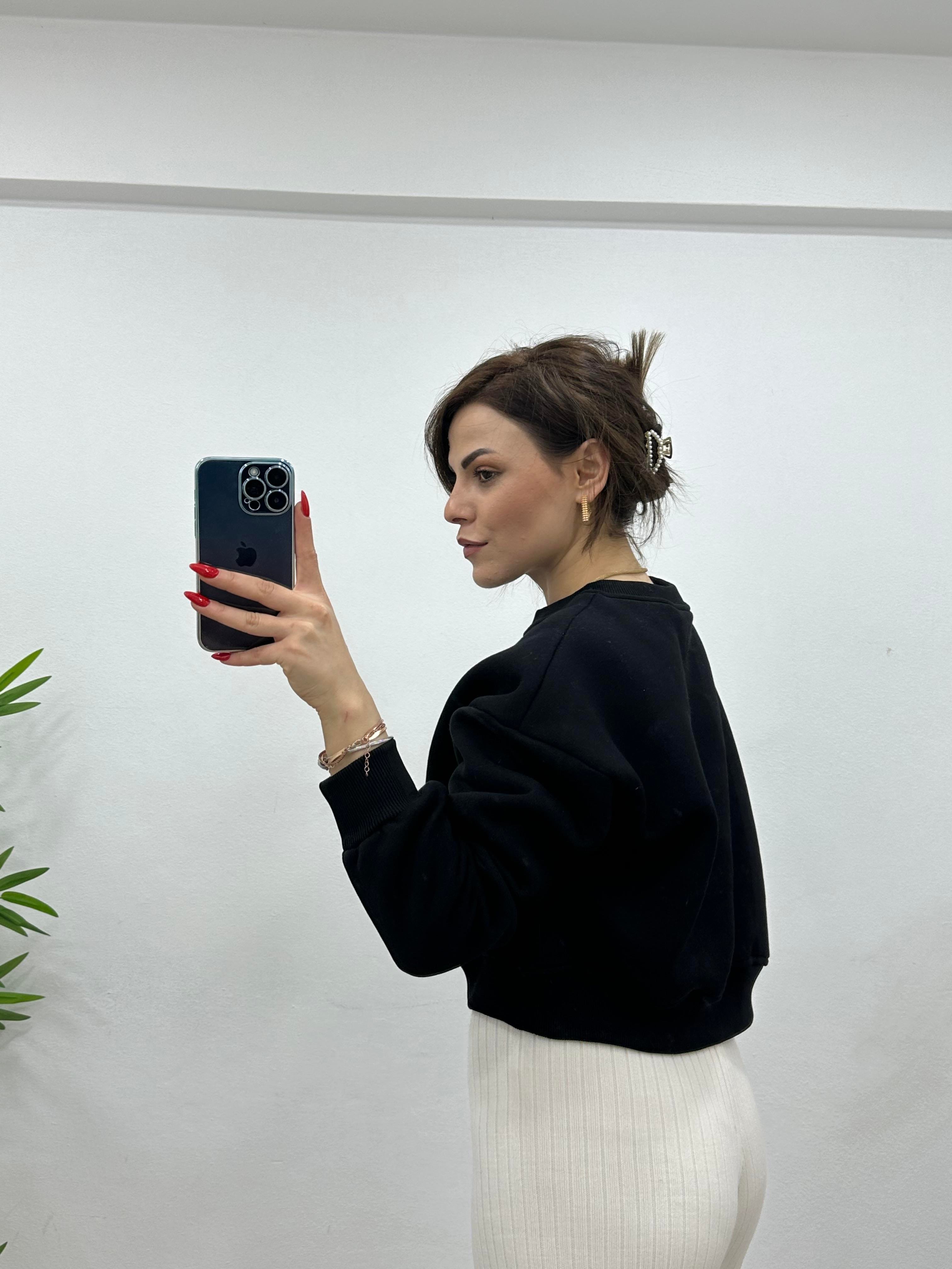 ORJİNAL MARKA SWEAT SİYAH