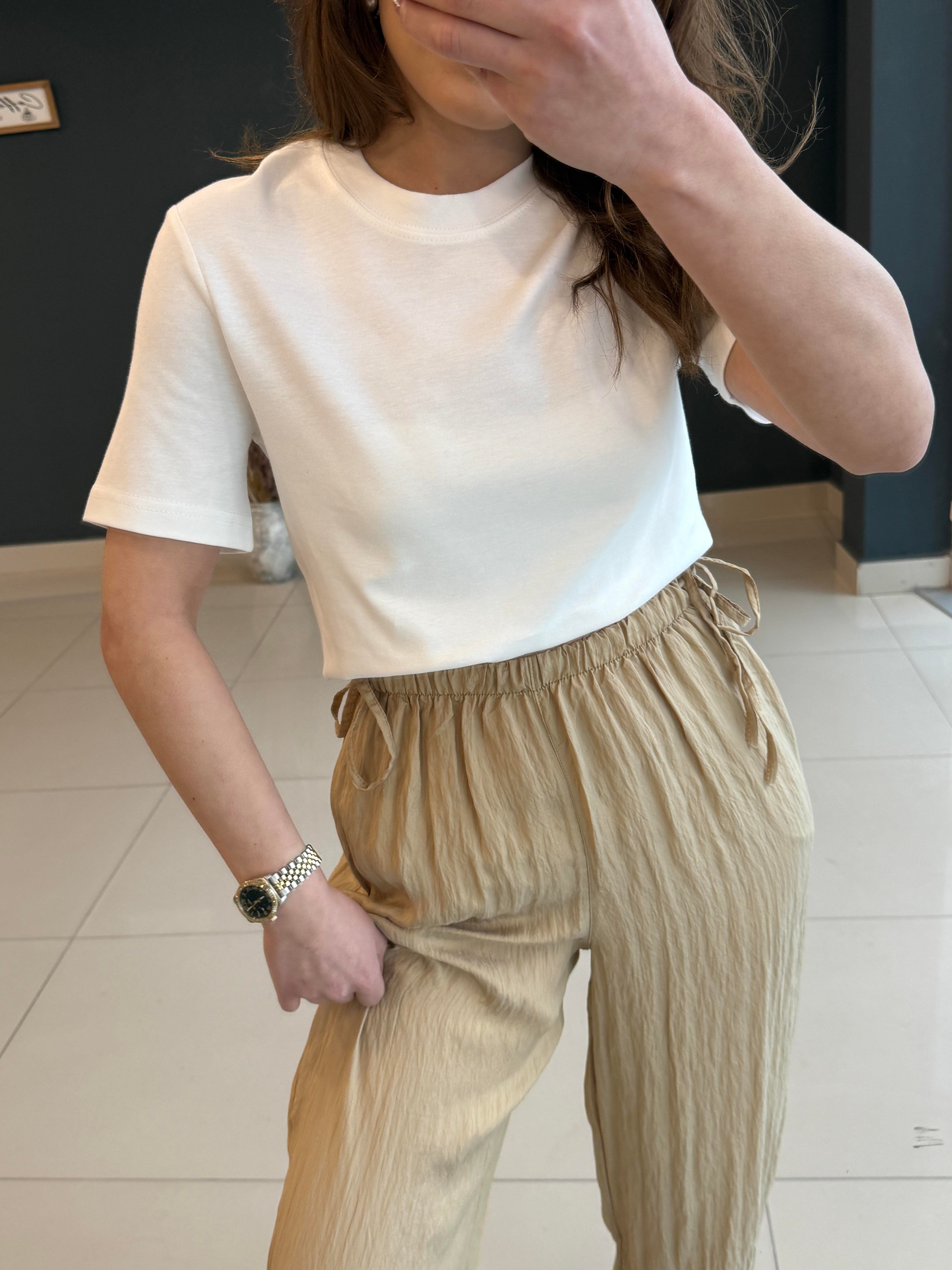 PAMUK BASİC THİŞÖRT BEYAZ