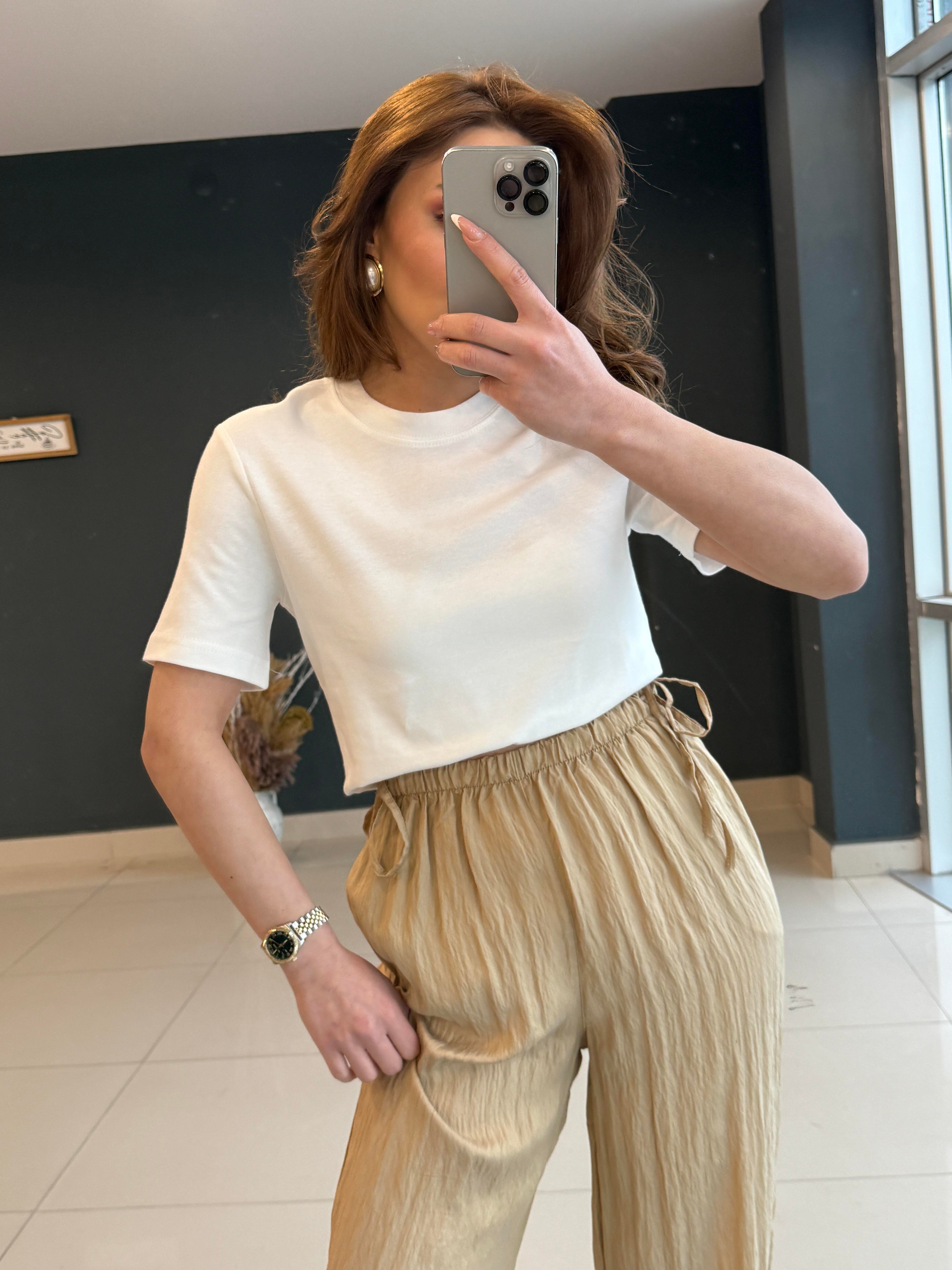 PAMUK BASİC THİŞÖRT BEYAZ