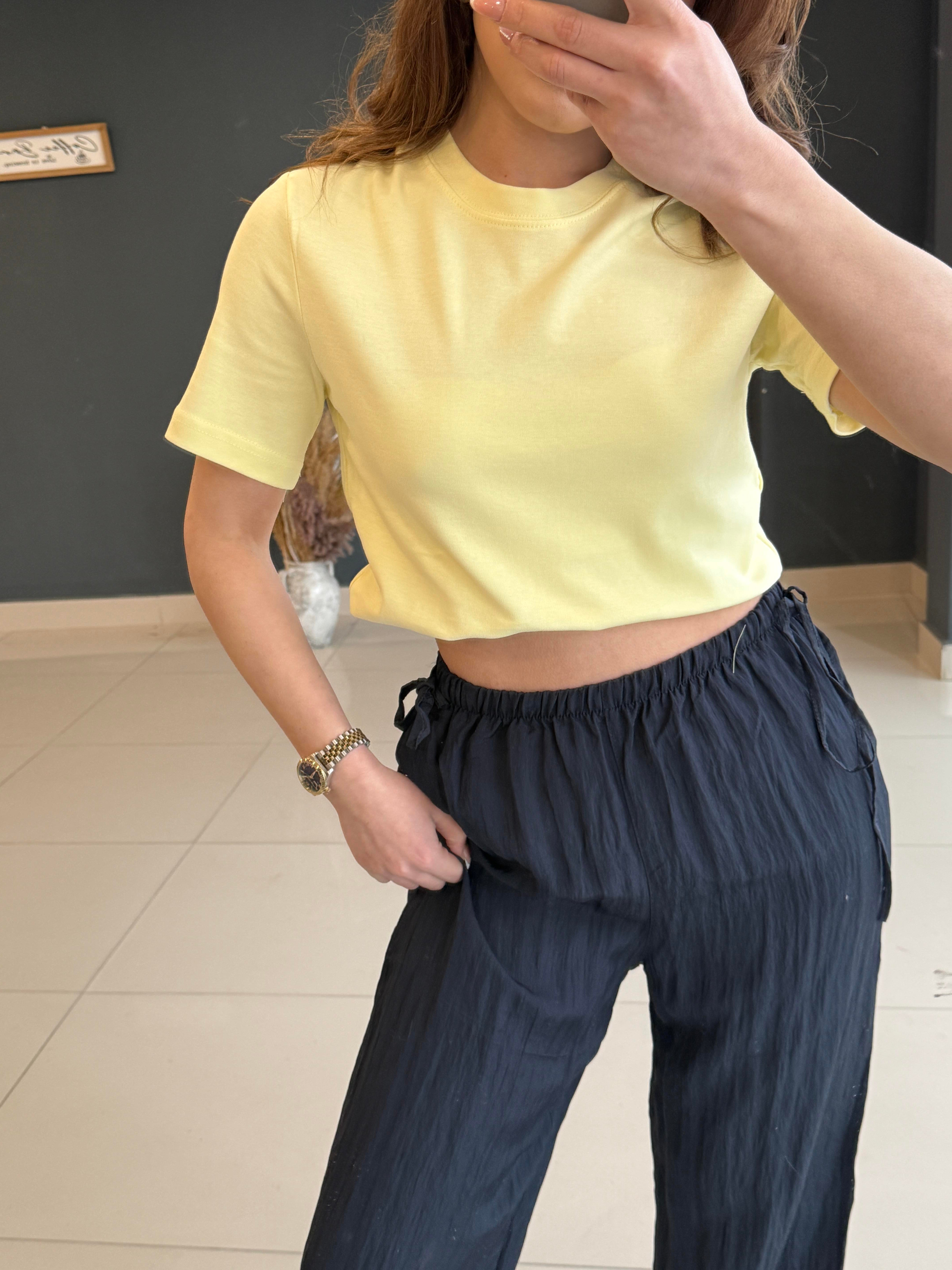 PAMUK BASİC THİŞÖRT SARI