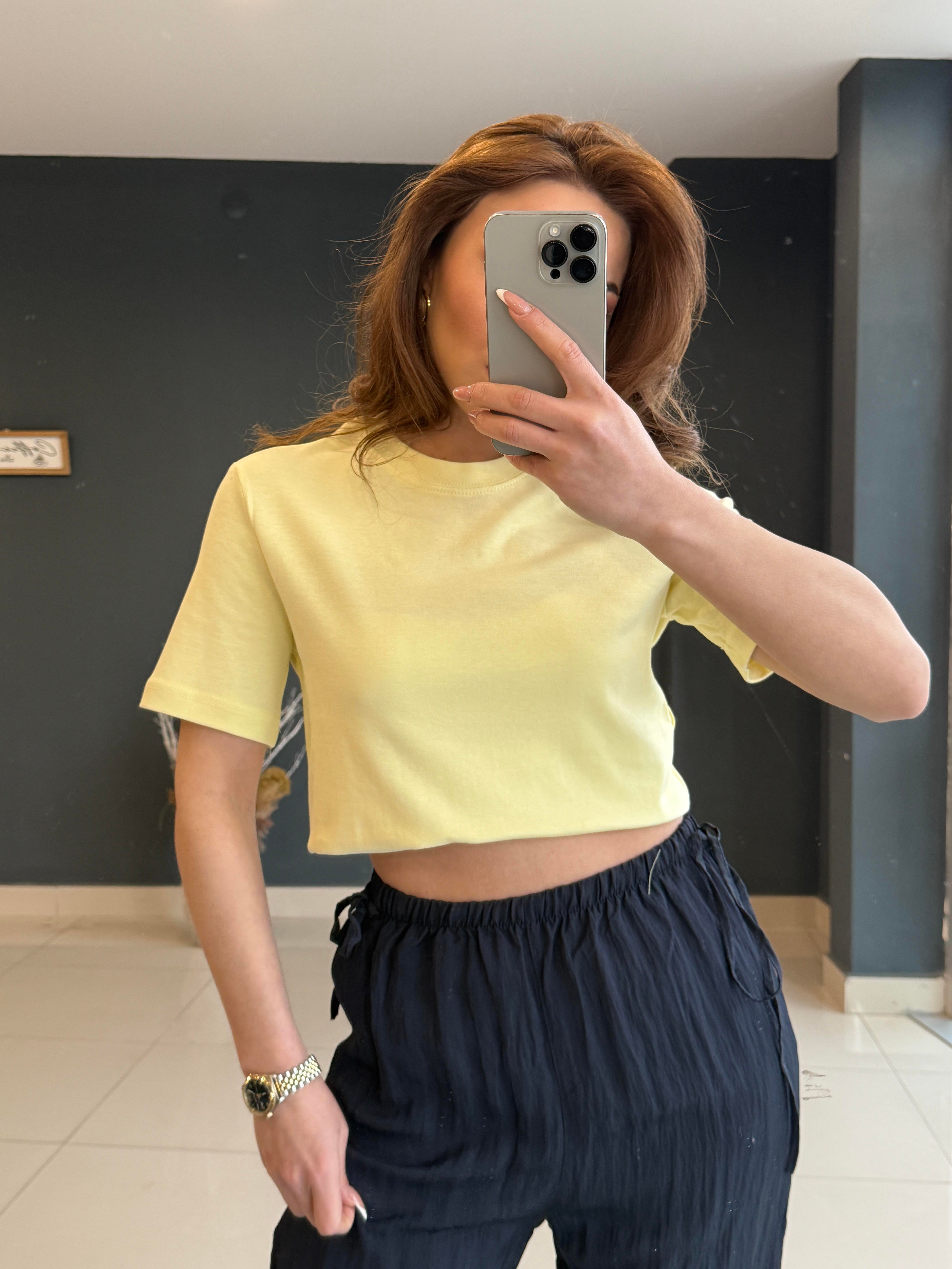 PAMUK BASİC THİŞÖRT SARI