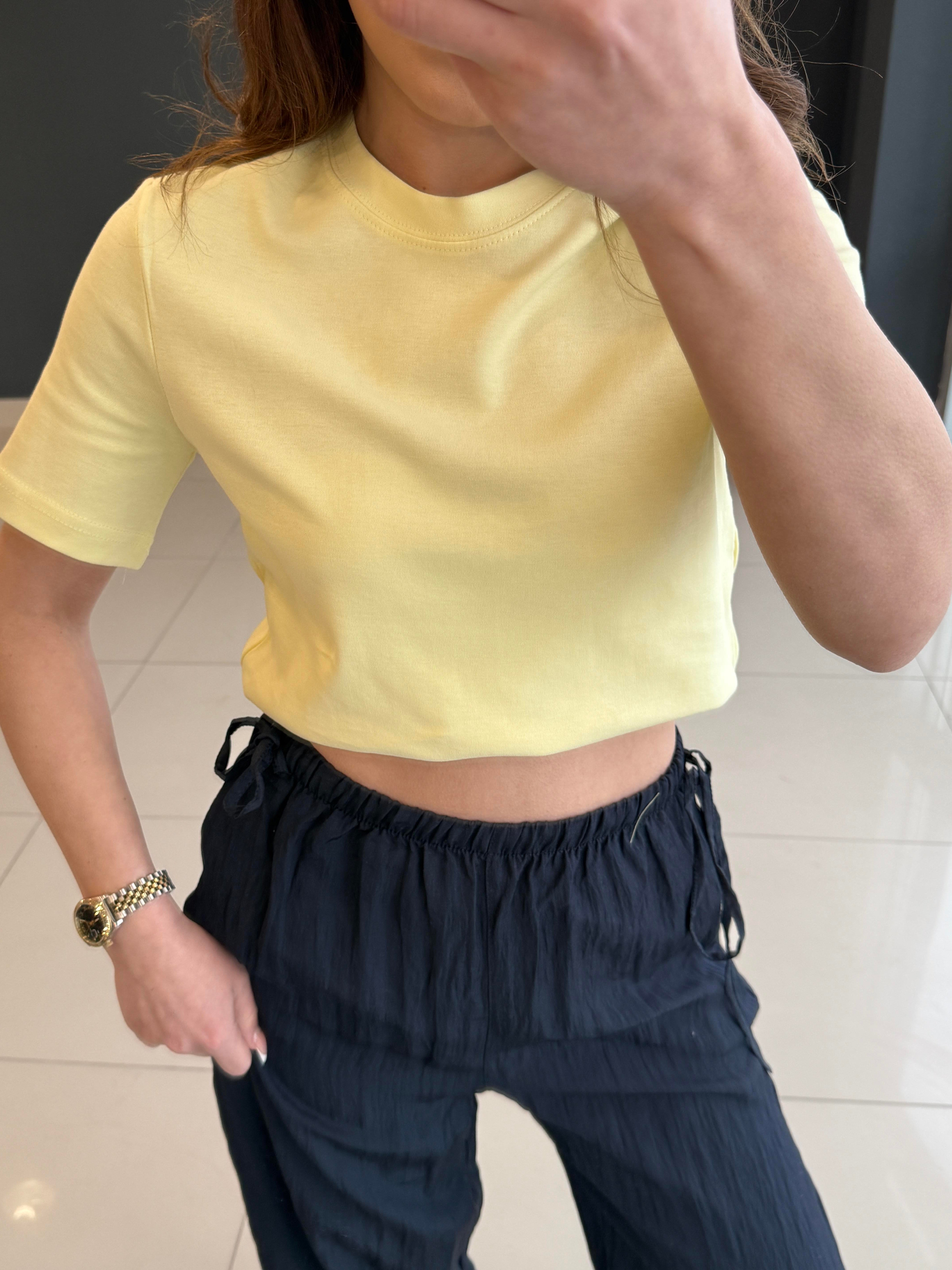 PAMUK BASİC THİŞÖRT SARI