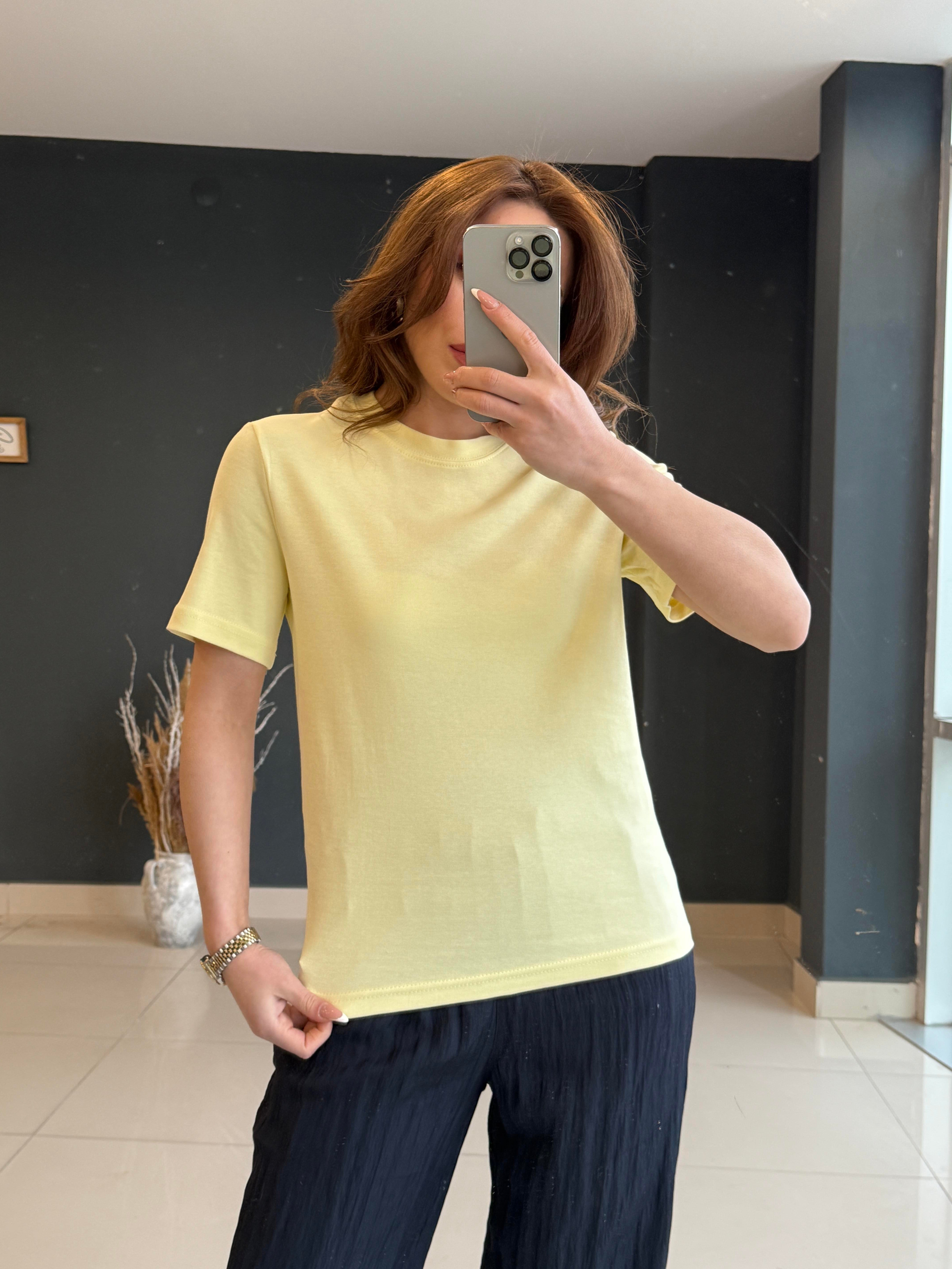 PAMUK BASİC THİŞÖRT SARI