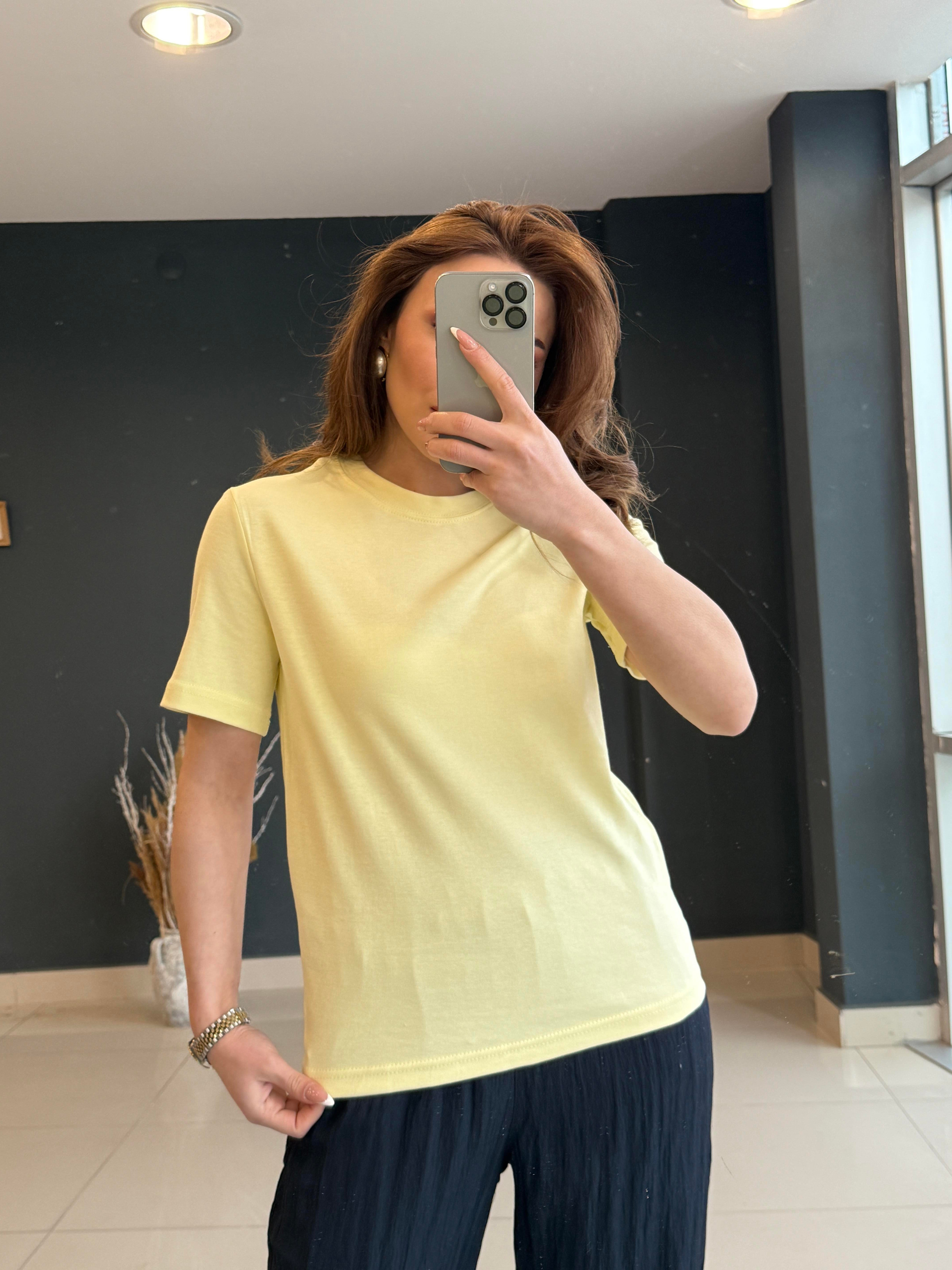 PAMUK BASİC THİŞÖRT SARI