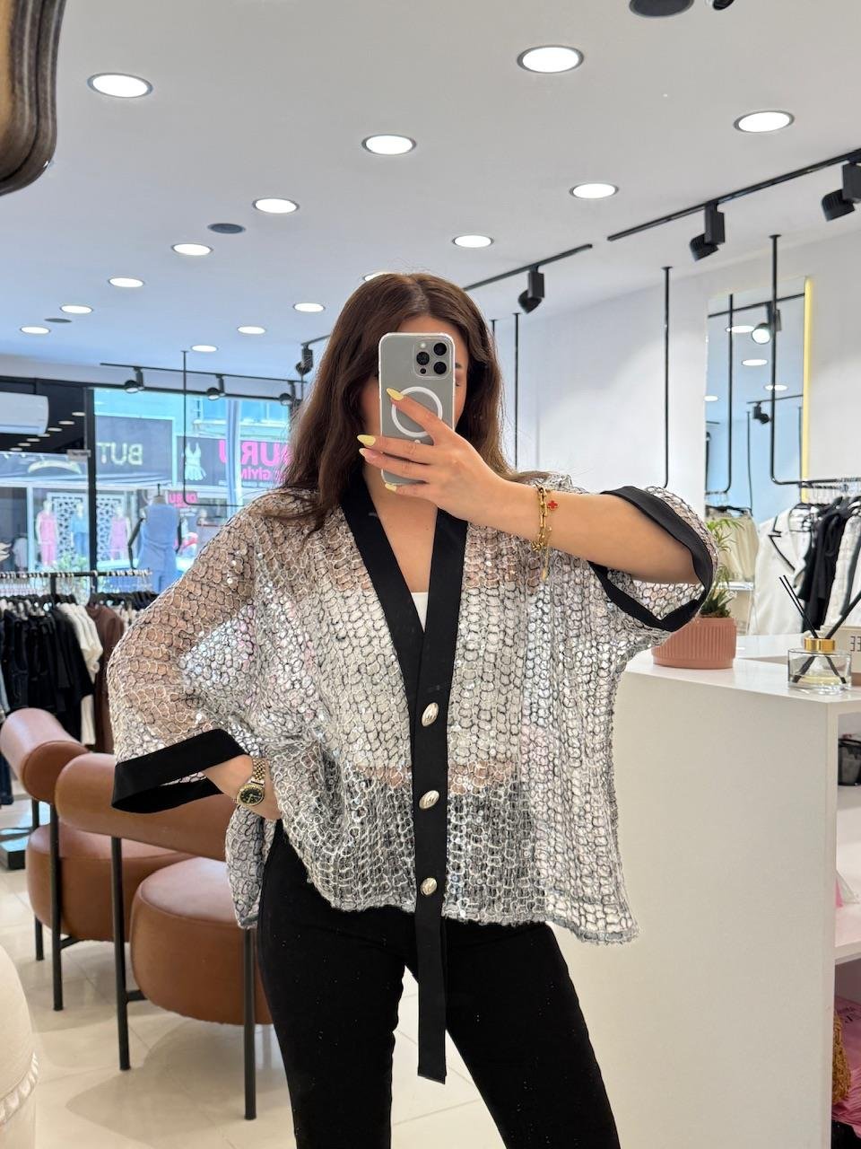 PAYETLİ TASARIM CEKET