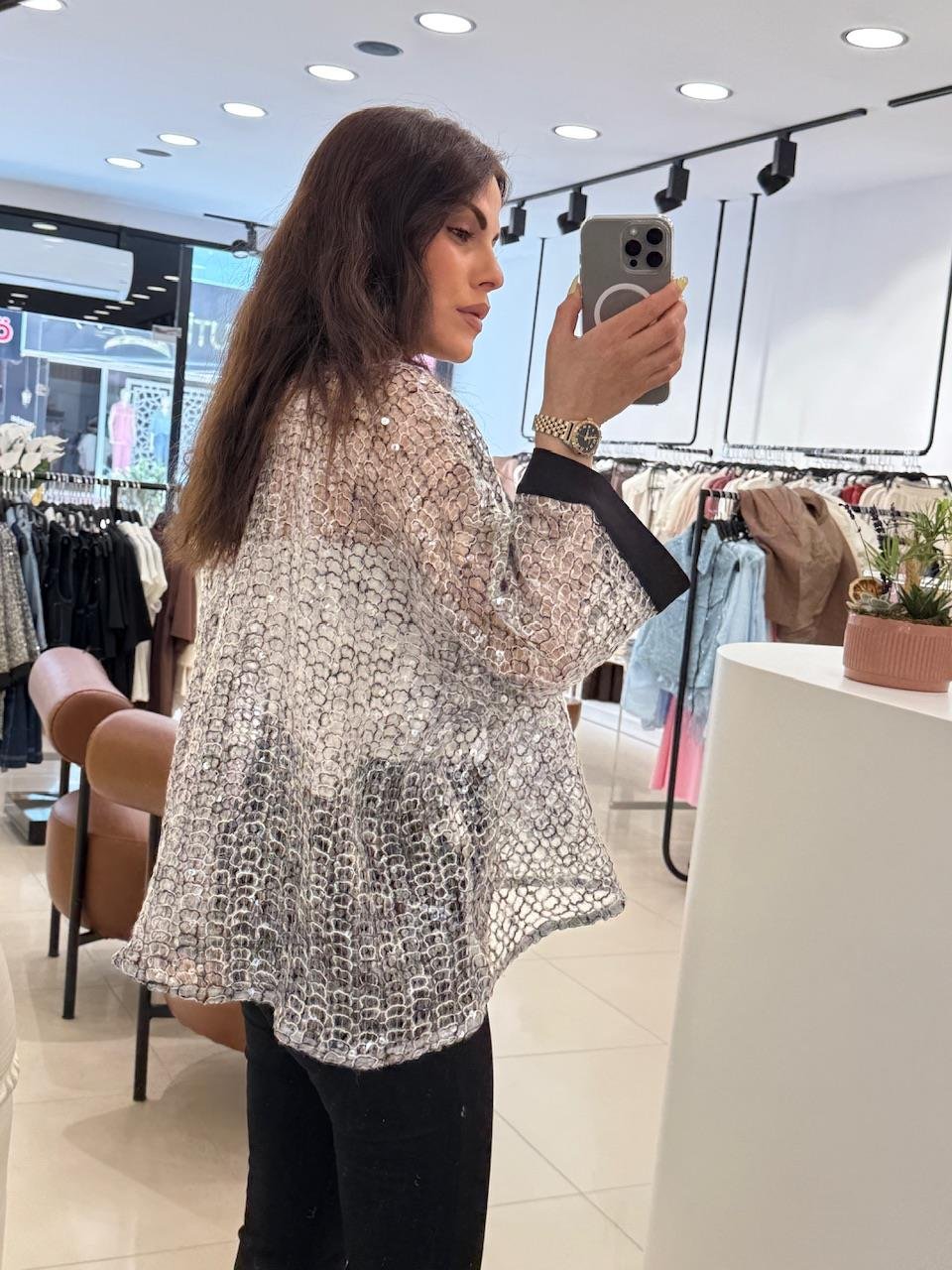 PAYETLİ TASARIM CEKET