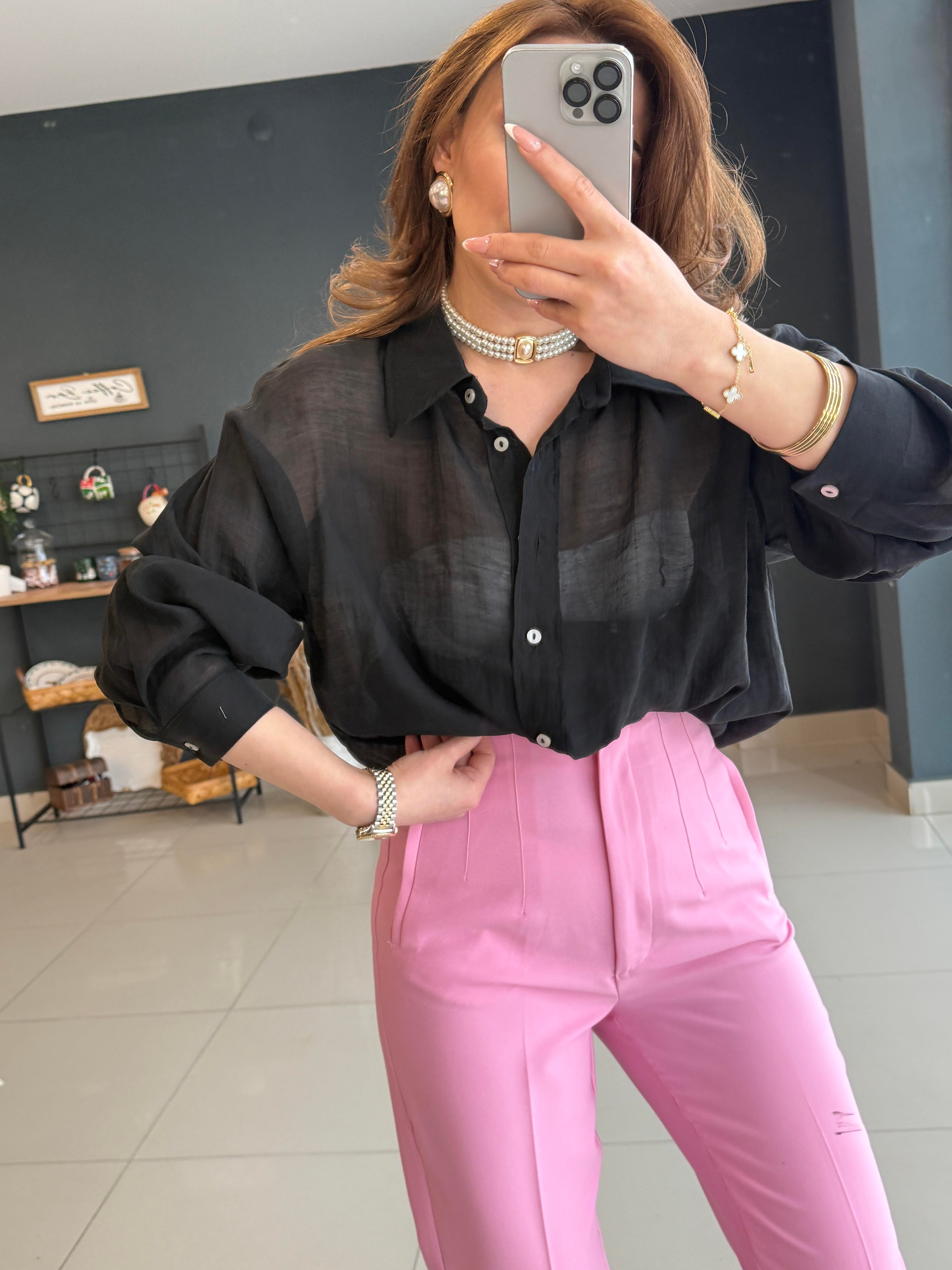 PREMİUM SERİ GÖMLEK SİYAH