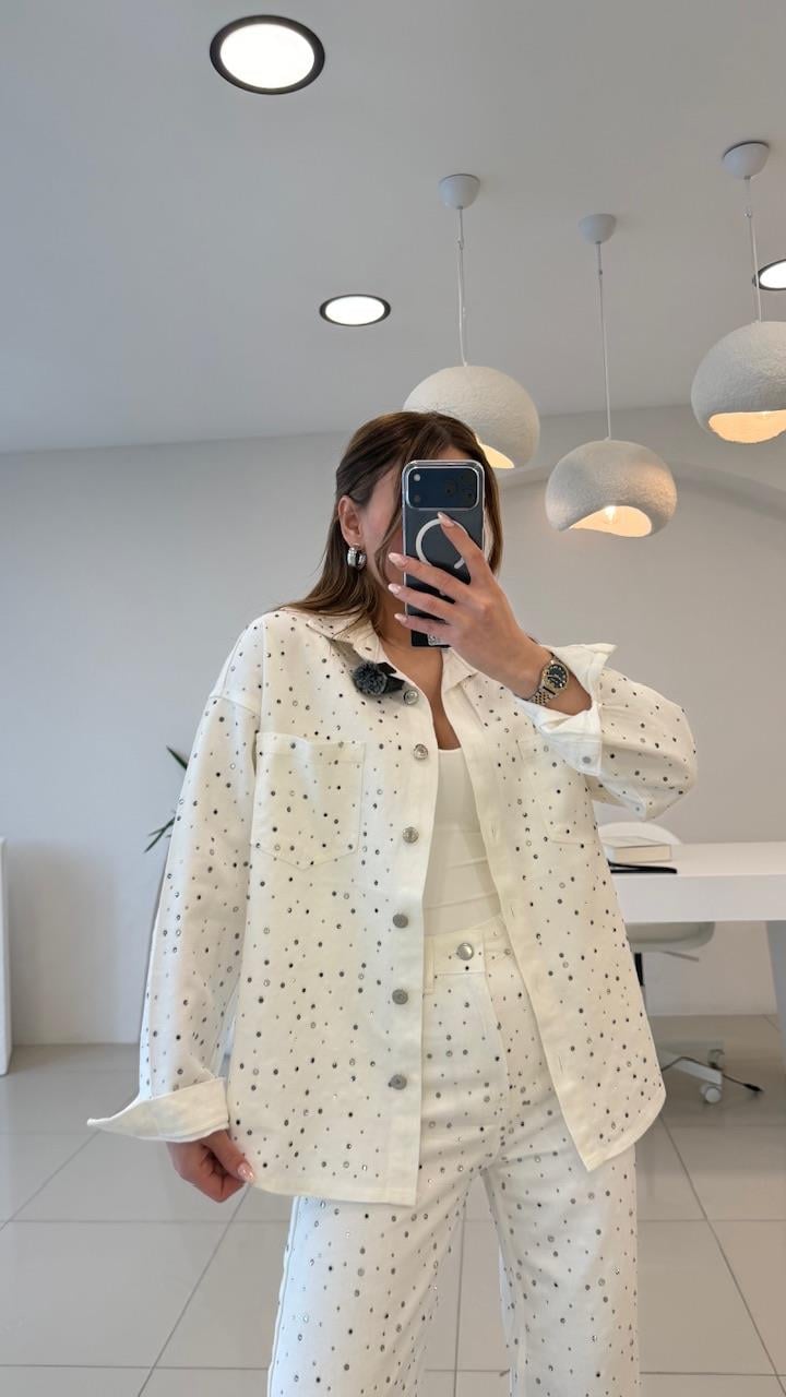 PREMİUM SERİ TAŞLI CEKET 