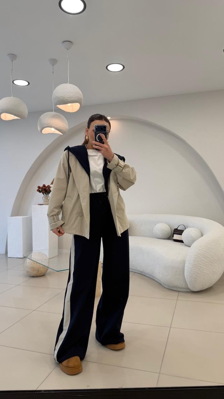 PREMIUM SERİ TRENÇLİ İKİLİ TAKIM
