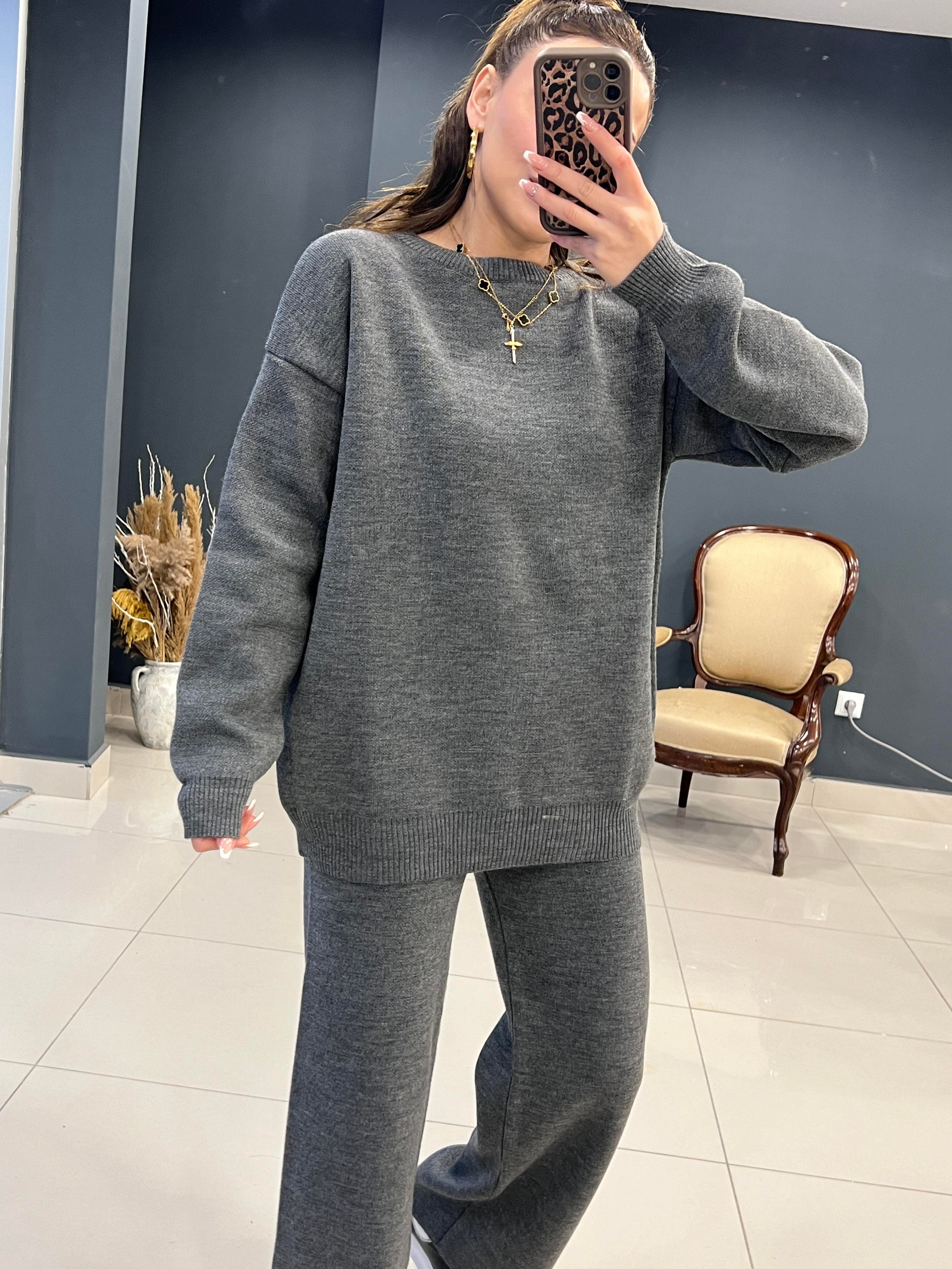 PREMIUM SERI TRİKO TAKIM FÜME