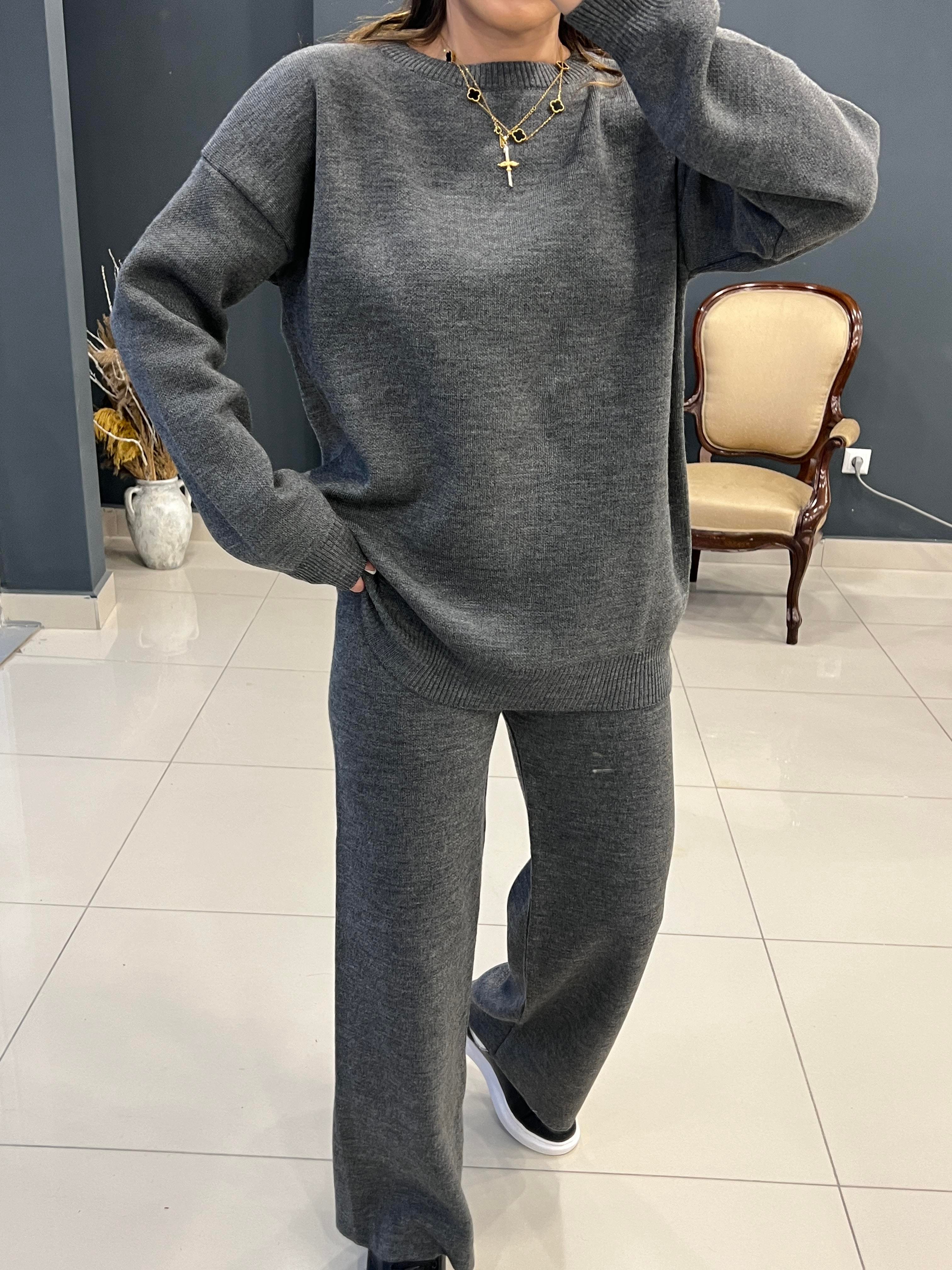 PREMIUM SERI TRİKO TAKIM FÜME