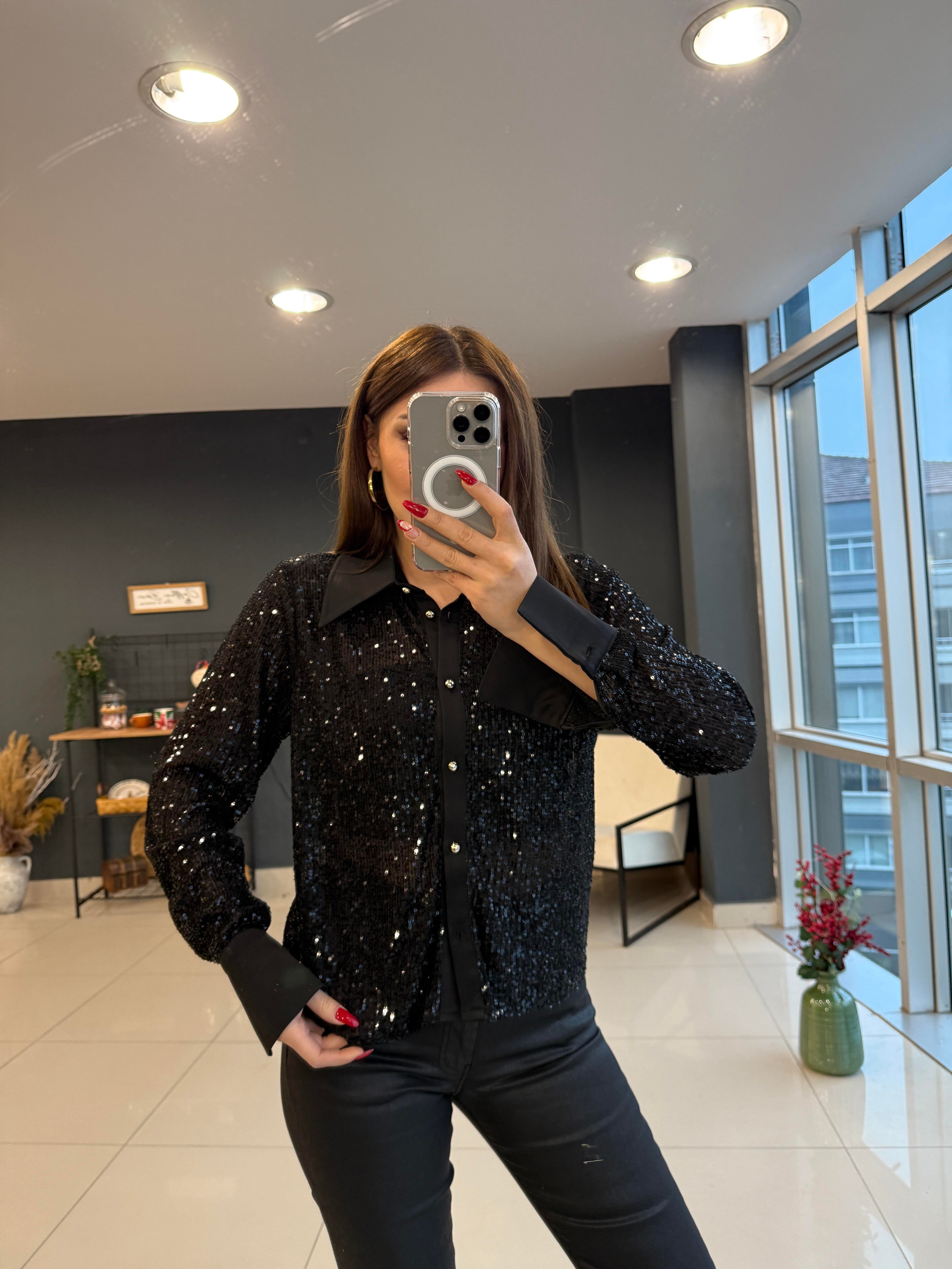 PULPAYET SİYAH GÖMLEK