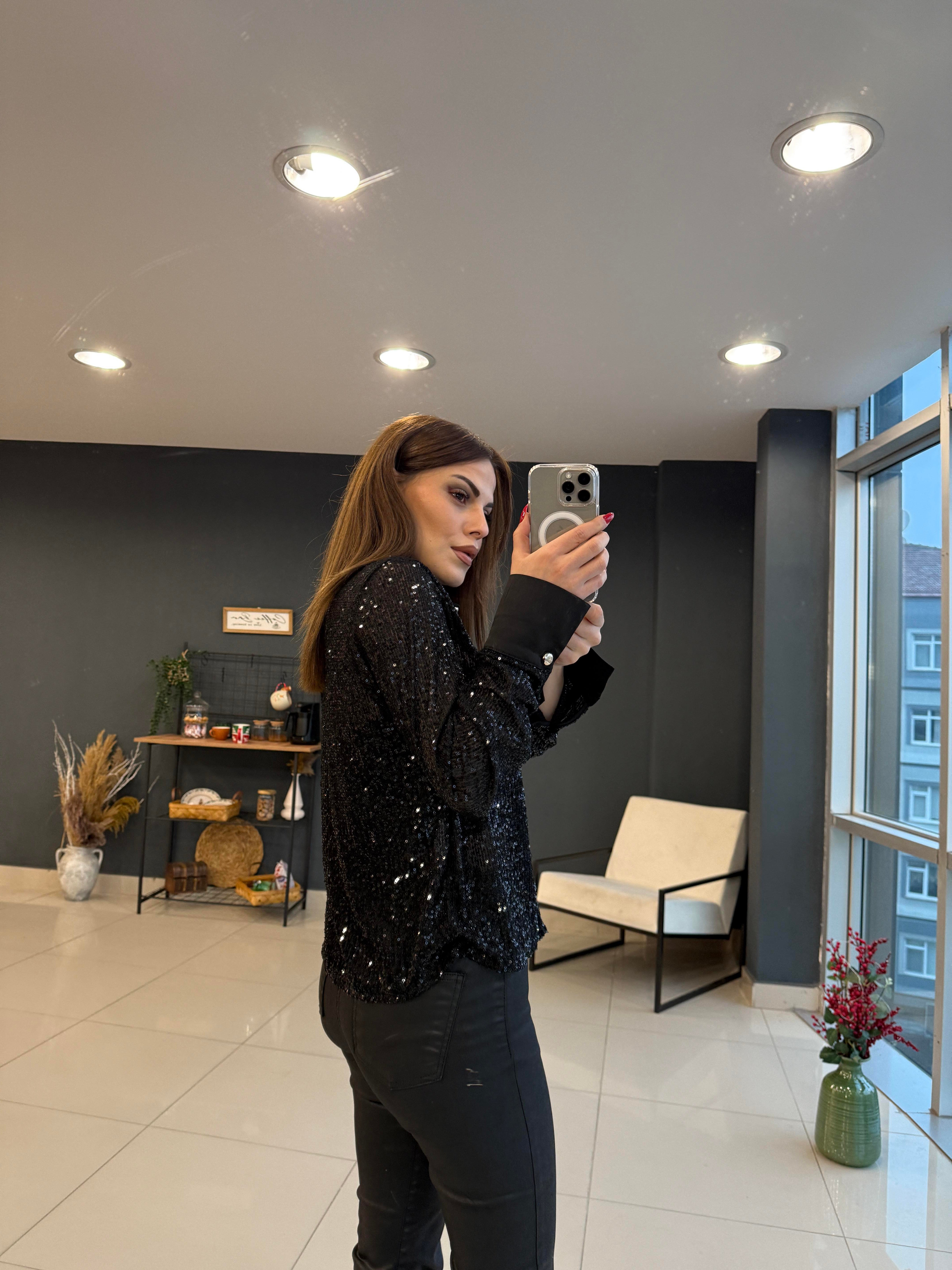 PULPAYET SİYAH GÖMLEK