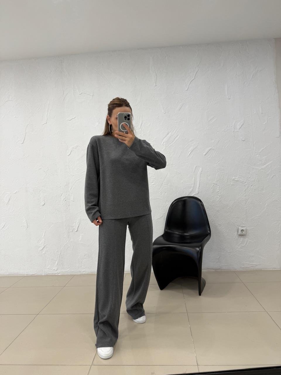 ŞARDONSUZ İKİLİ TAKIM GRİ