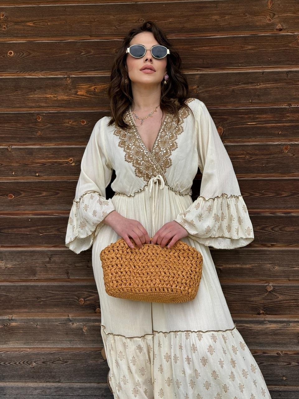 TASARIM BOHEM ELBİSE