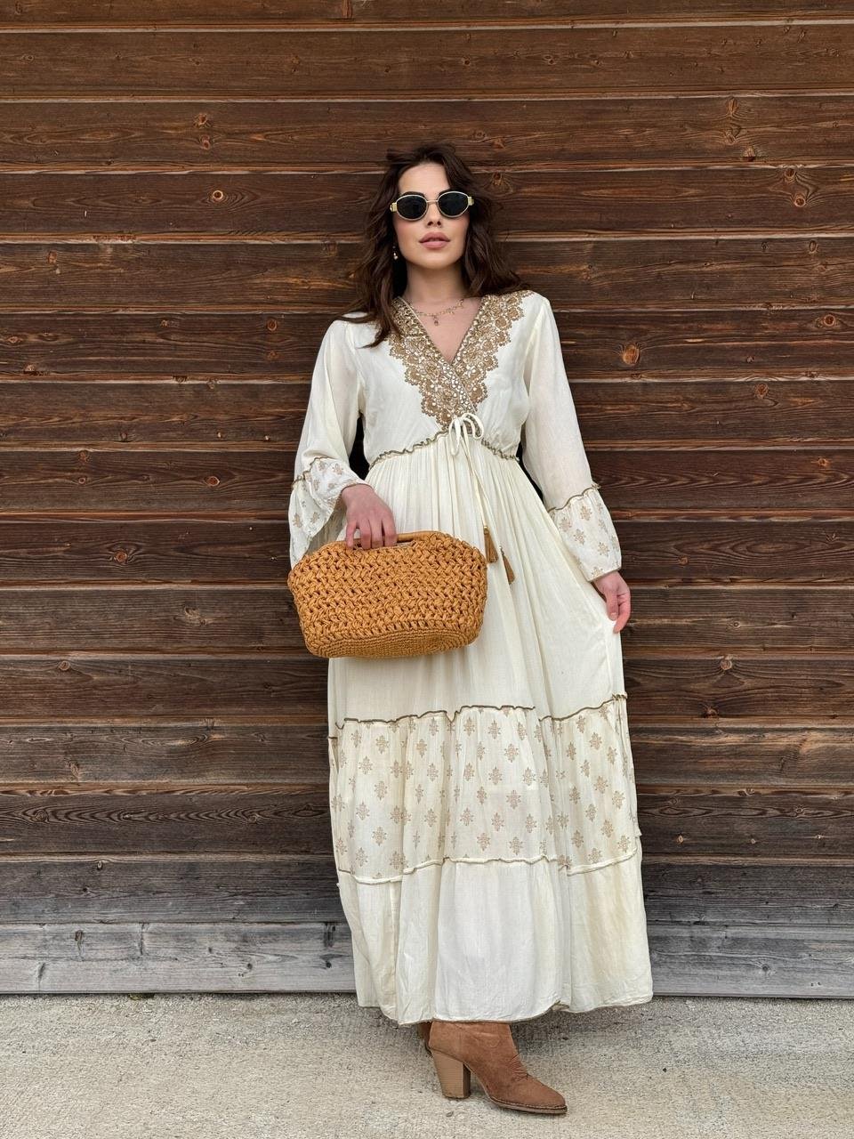 TASARIM BOHEM ELBİSE