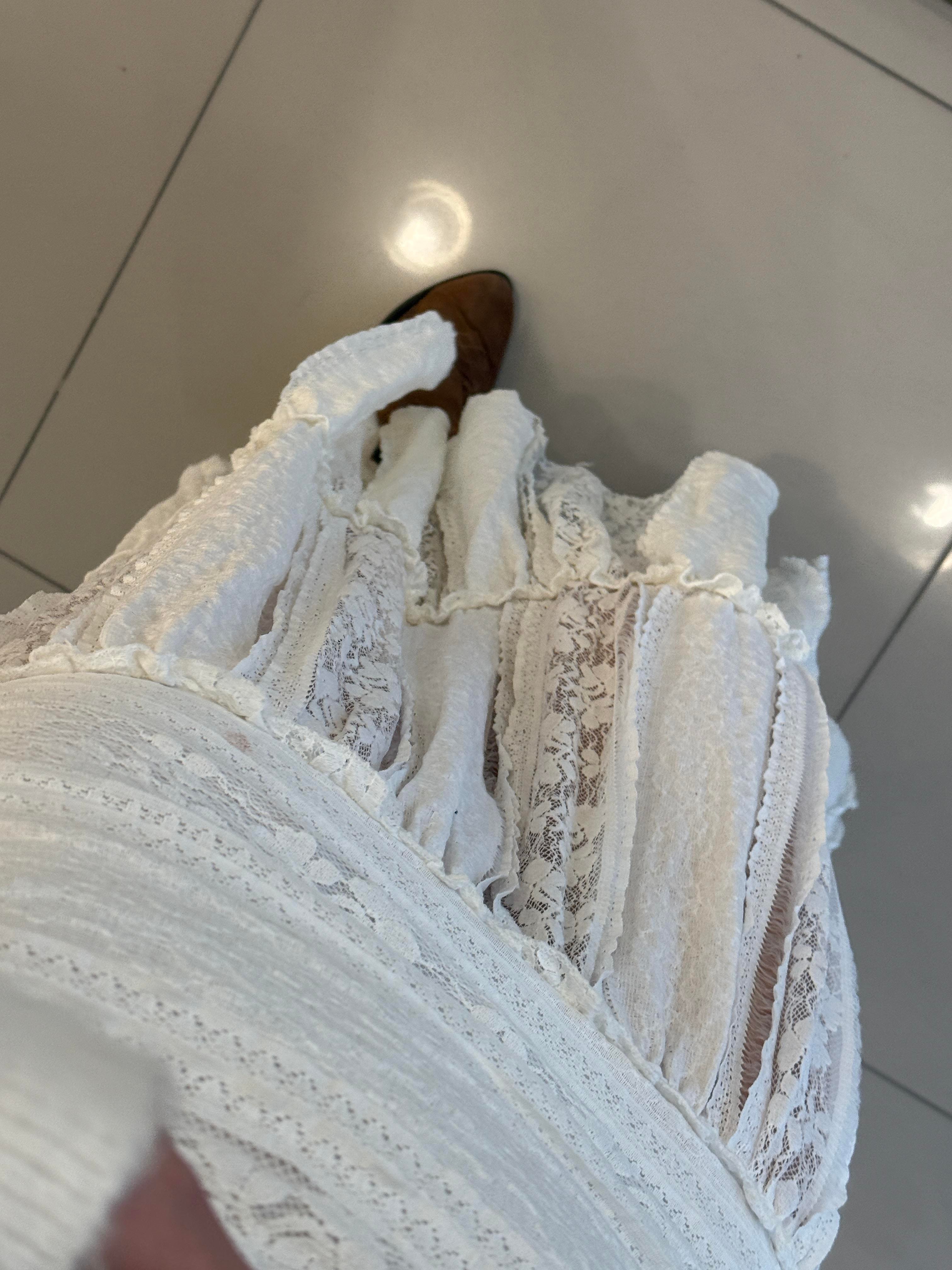 TASARIM DANTELLİ ETEK