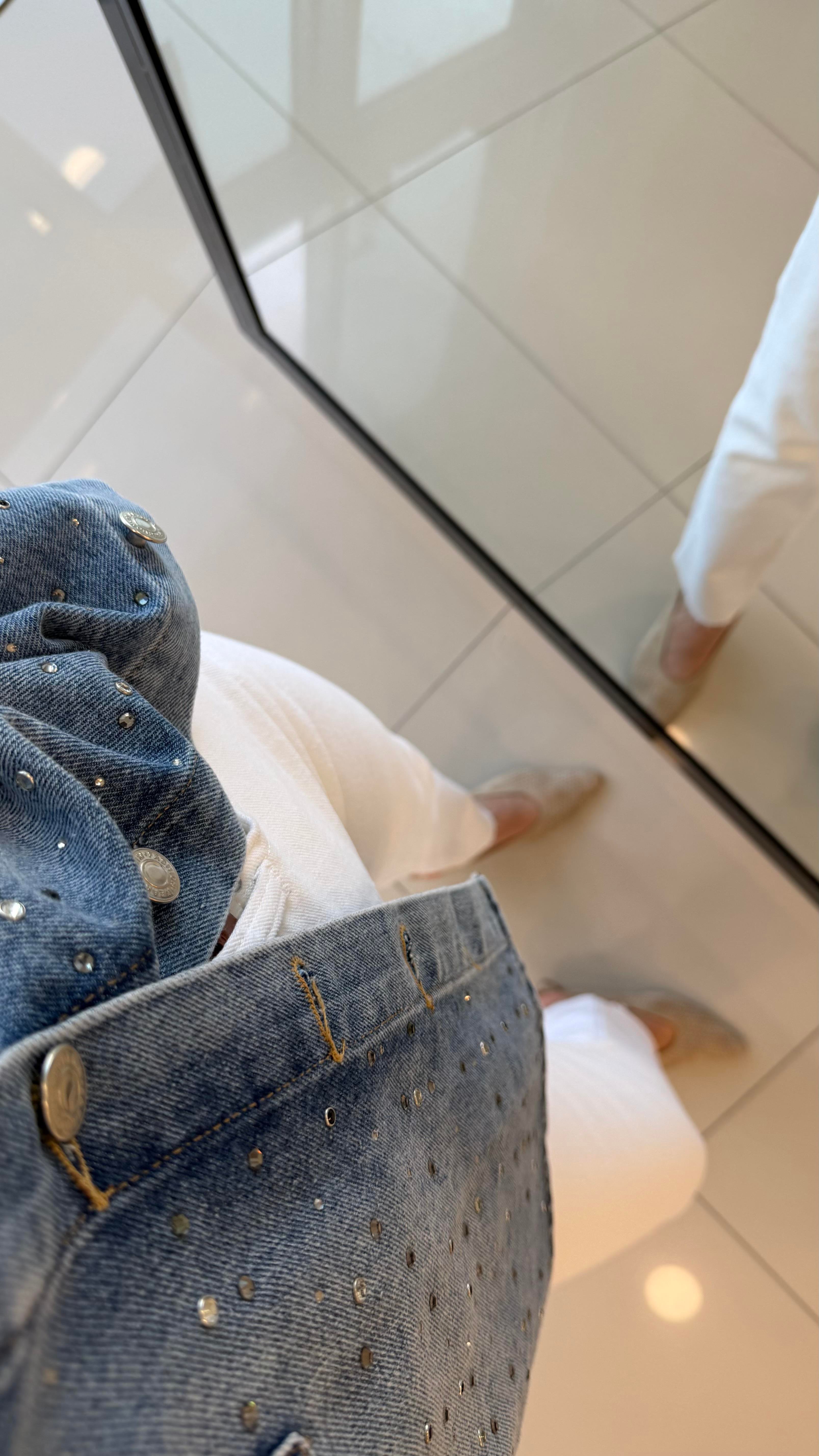 TAŞLI ÖZEL SERİ DENIM CEKET GÖMLEK
