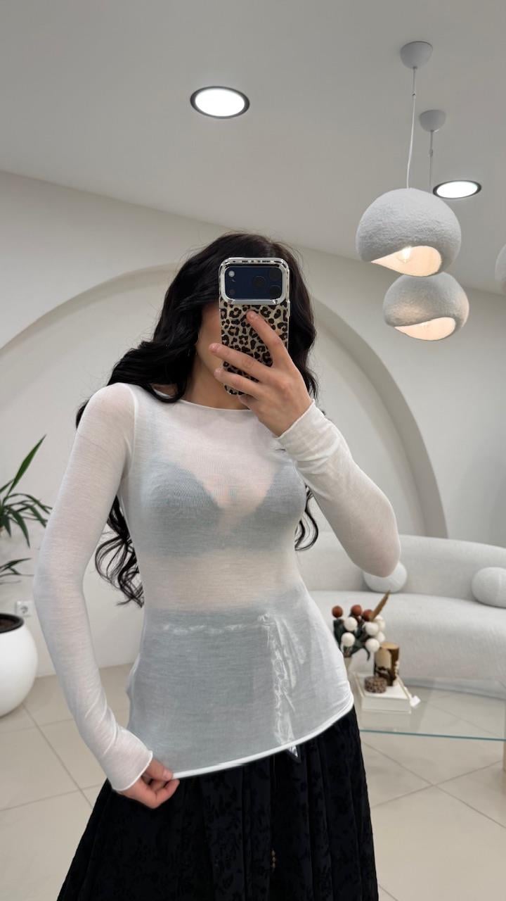 TRANSPARAN EKRU BADY