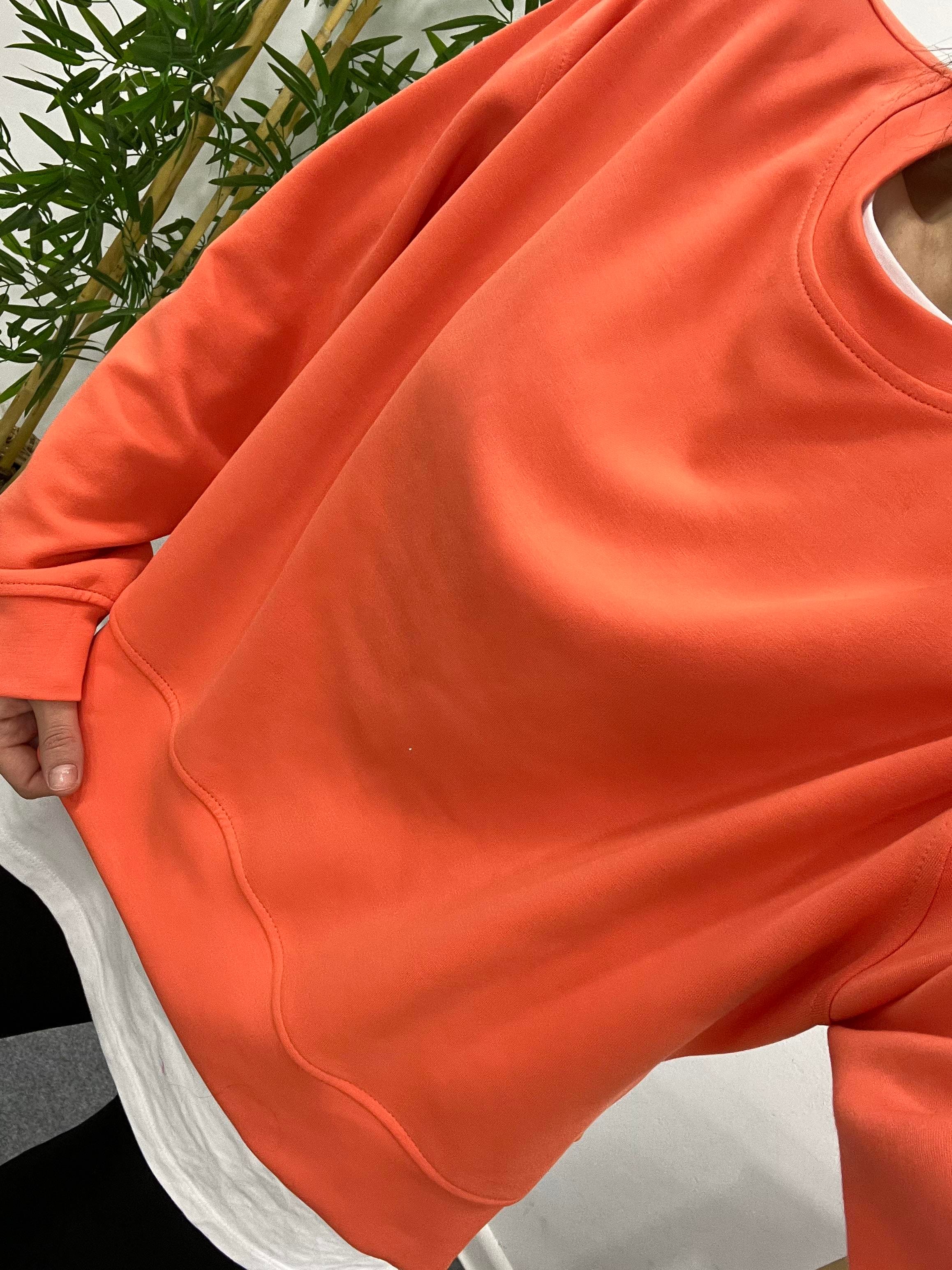 TURUNCU OYSHO KUMAŞ SWEAT