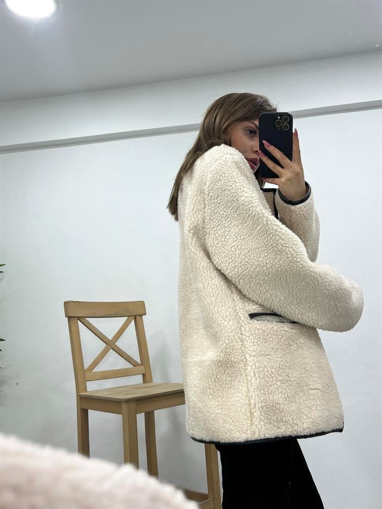 UZUN ORJİNAL MARKA MUADİLİ PELUŞ CEKET