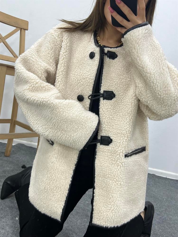 UZUN ORJİNAL MARKA MUADİLİ PELUŞ CEKET