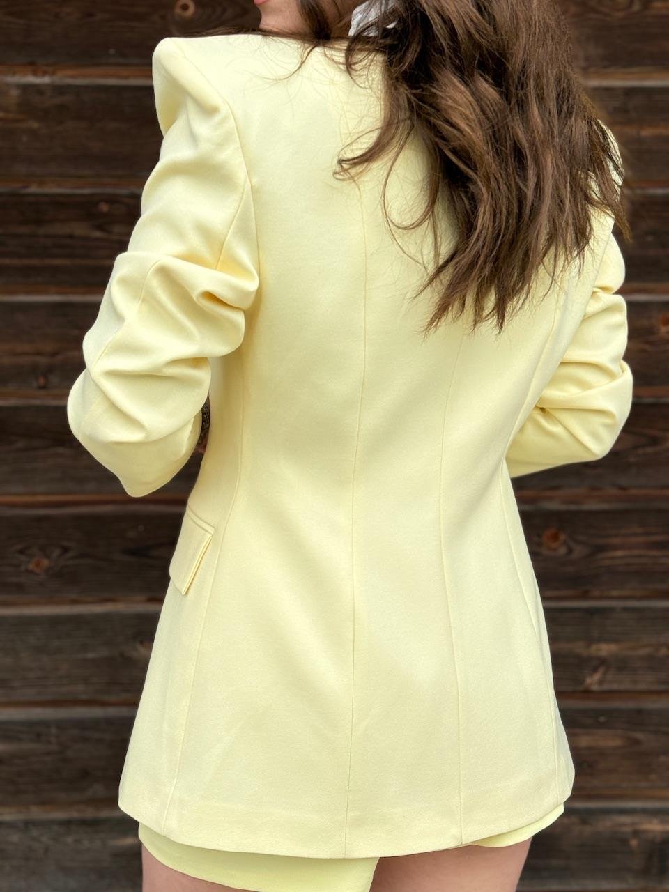 VATKALI TEK DÜĞMELİ BLAZER CEKET