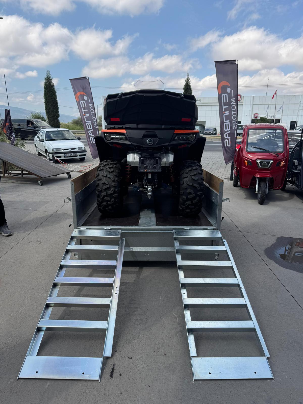 Atv Römorku 750 Kg D2500 1500x2500 