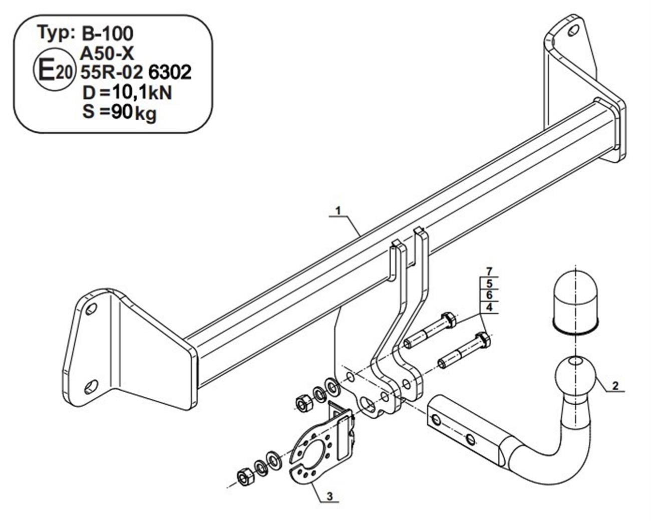 BMW 1 Serie 2011-2019 Hatchback  Çeki Demiri (F20)