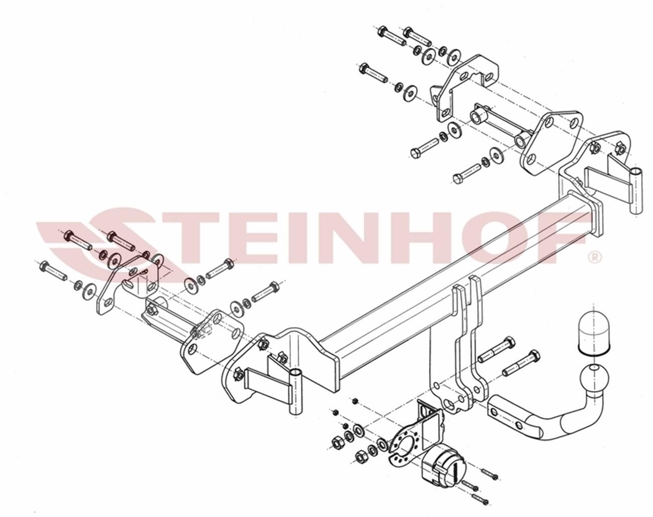 BMW 3 Seria 1999-2005 Çeki Demiri Stationwagon E46