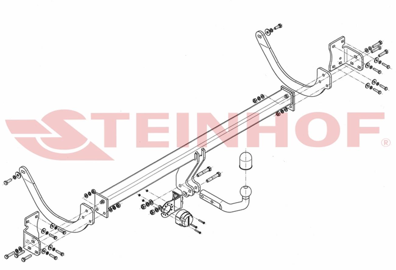 CİTROEN C5  2008 Sonrası  Çeki Demiri Stationwagon
