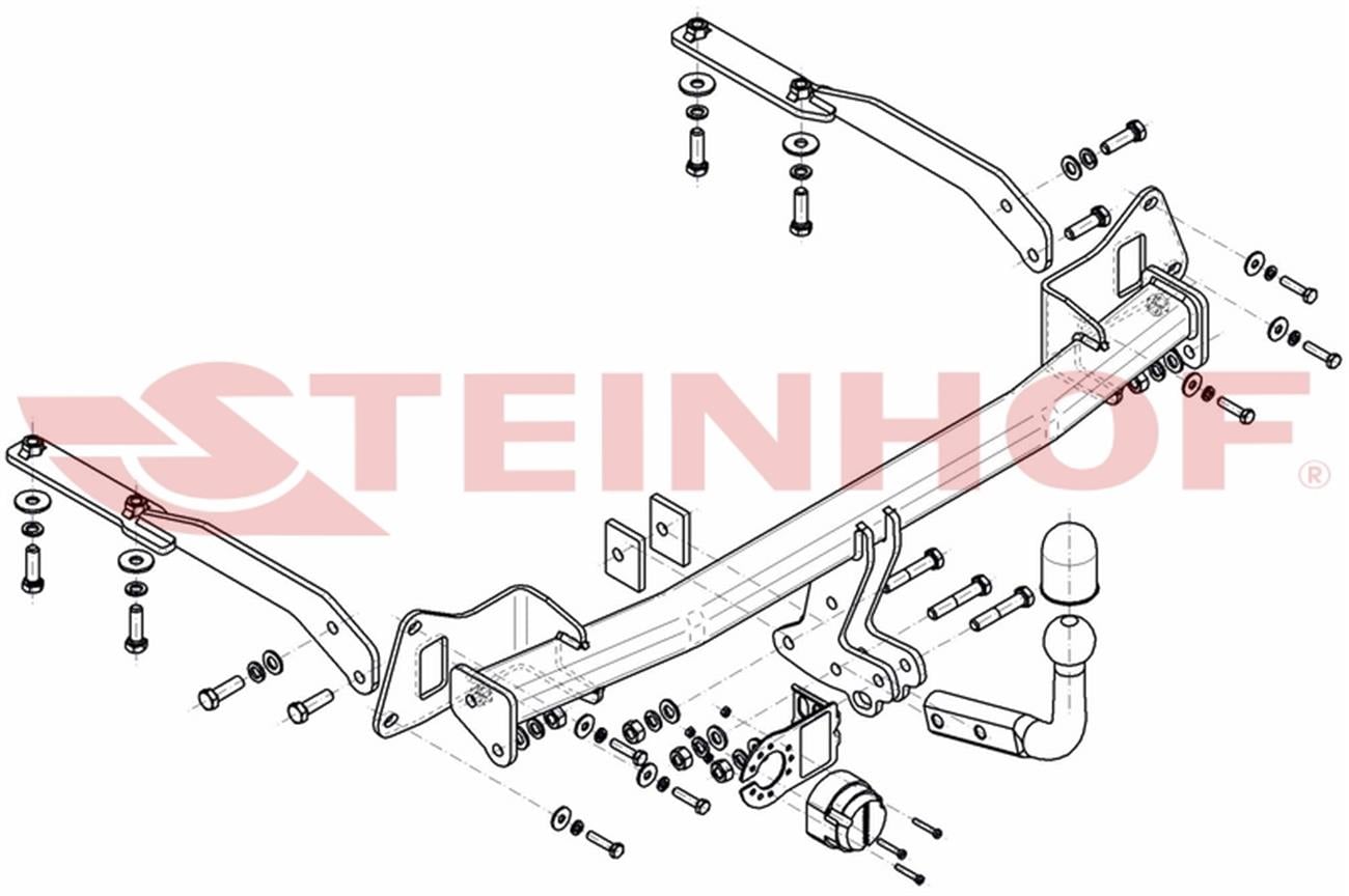 Honda Jazz 2015-2020 Çeki Demiri Hatchback