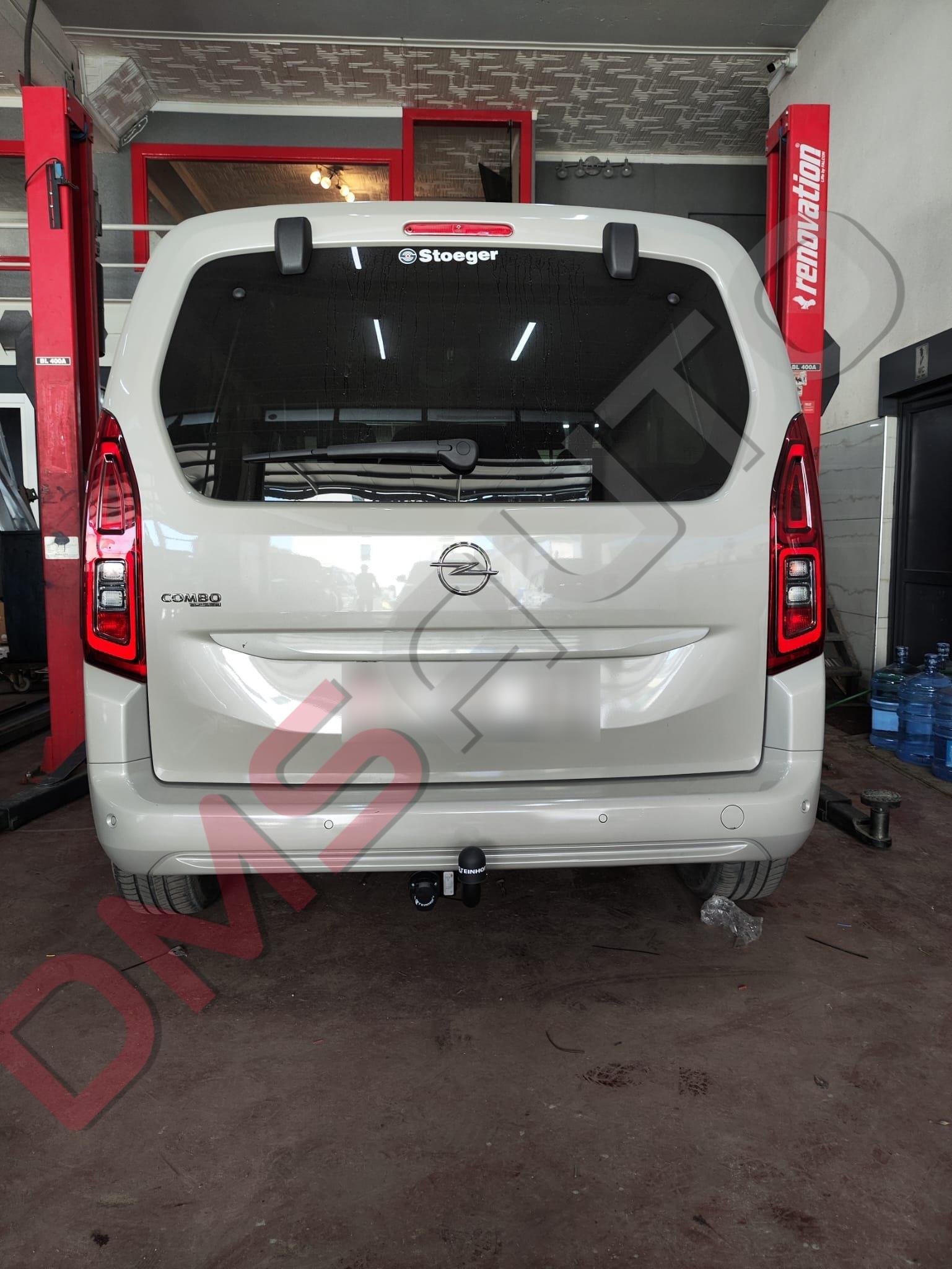 HOOK-OPEL Combo E 2018 Sonrası  Çeki Demiri Kısa Şasi